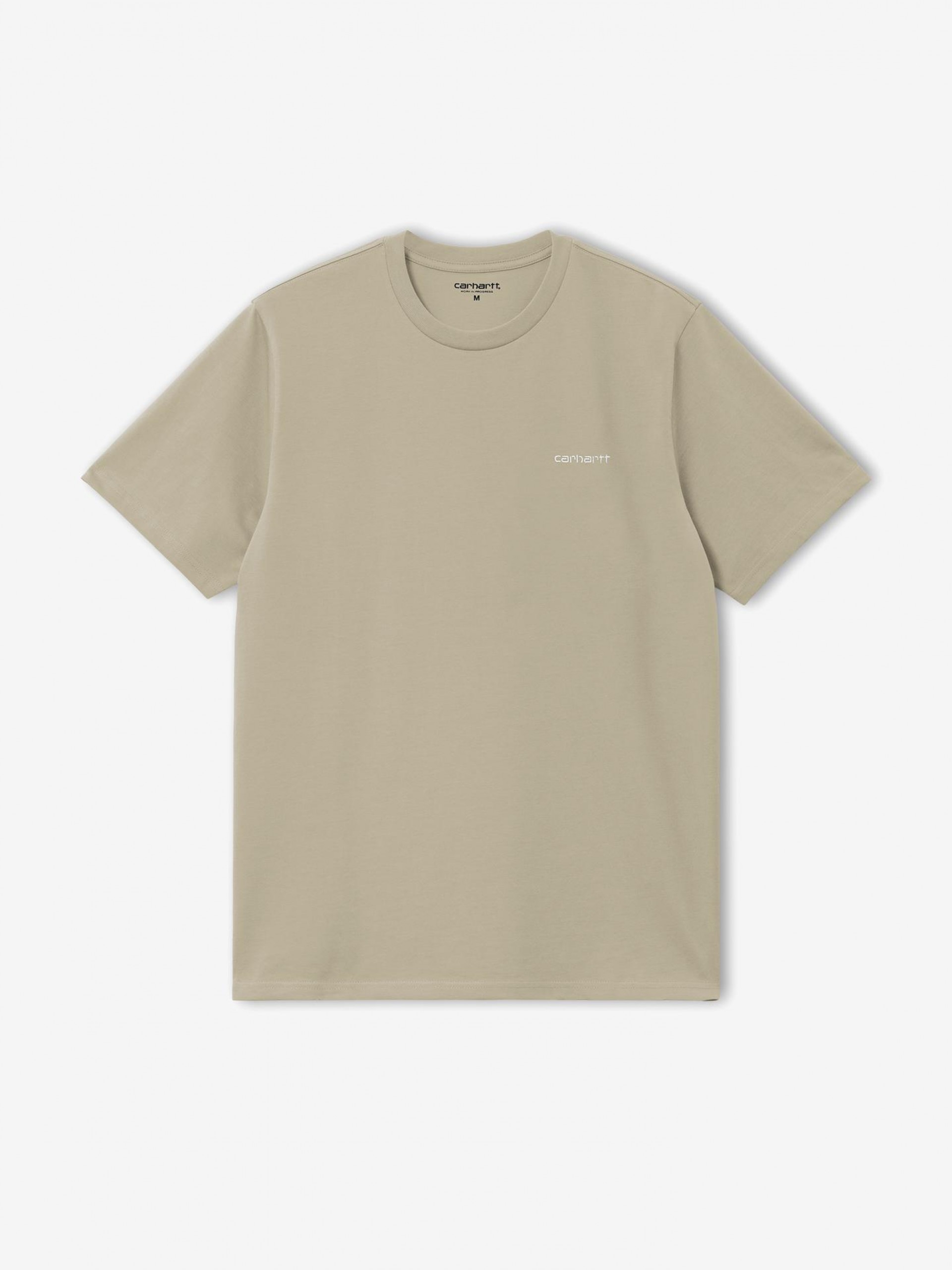 T-shirt Carhartt WIP Script Embroidery Caqui