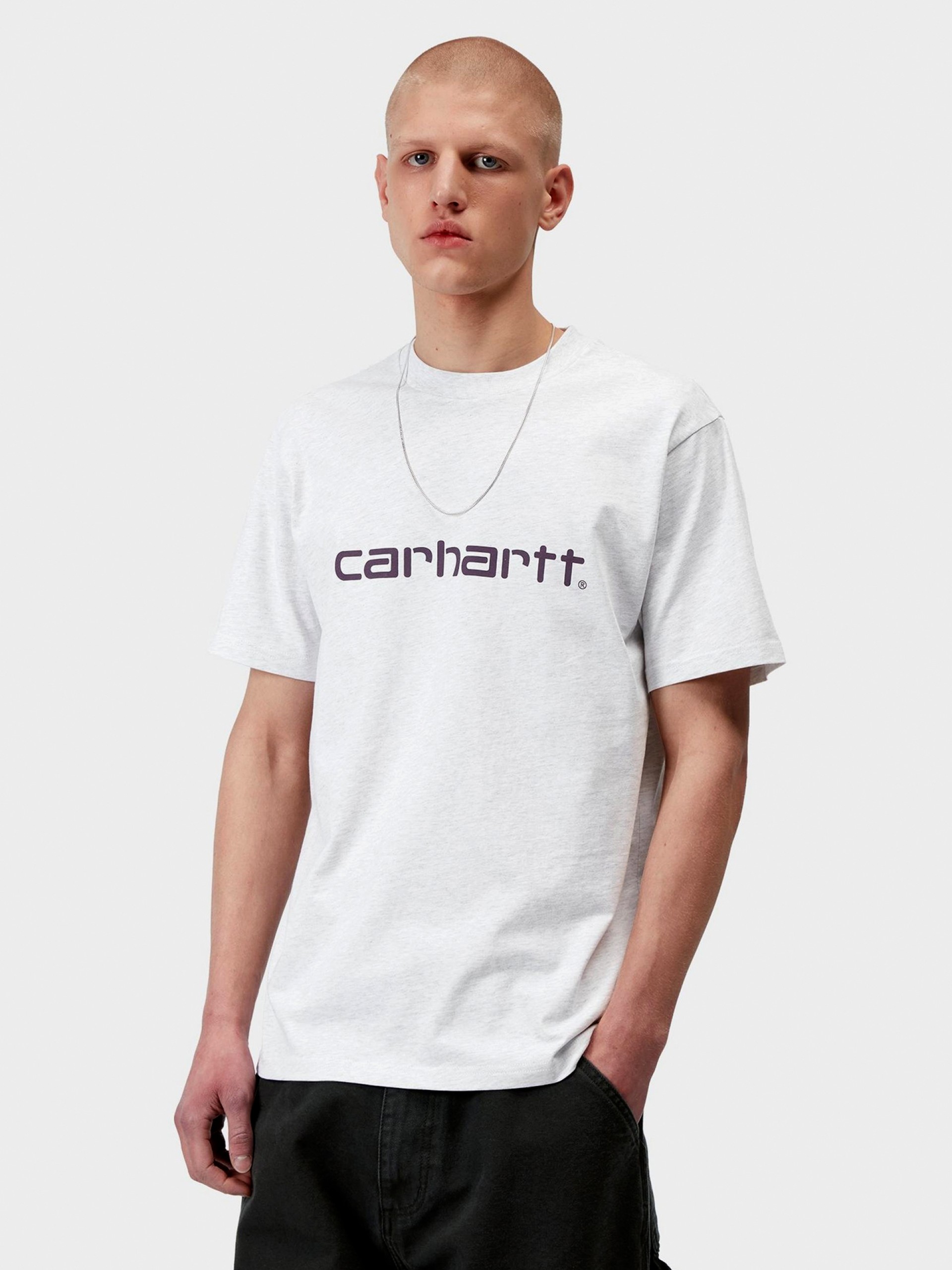 Carhartt WIP Script Grey T-shirt