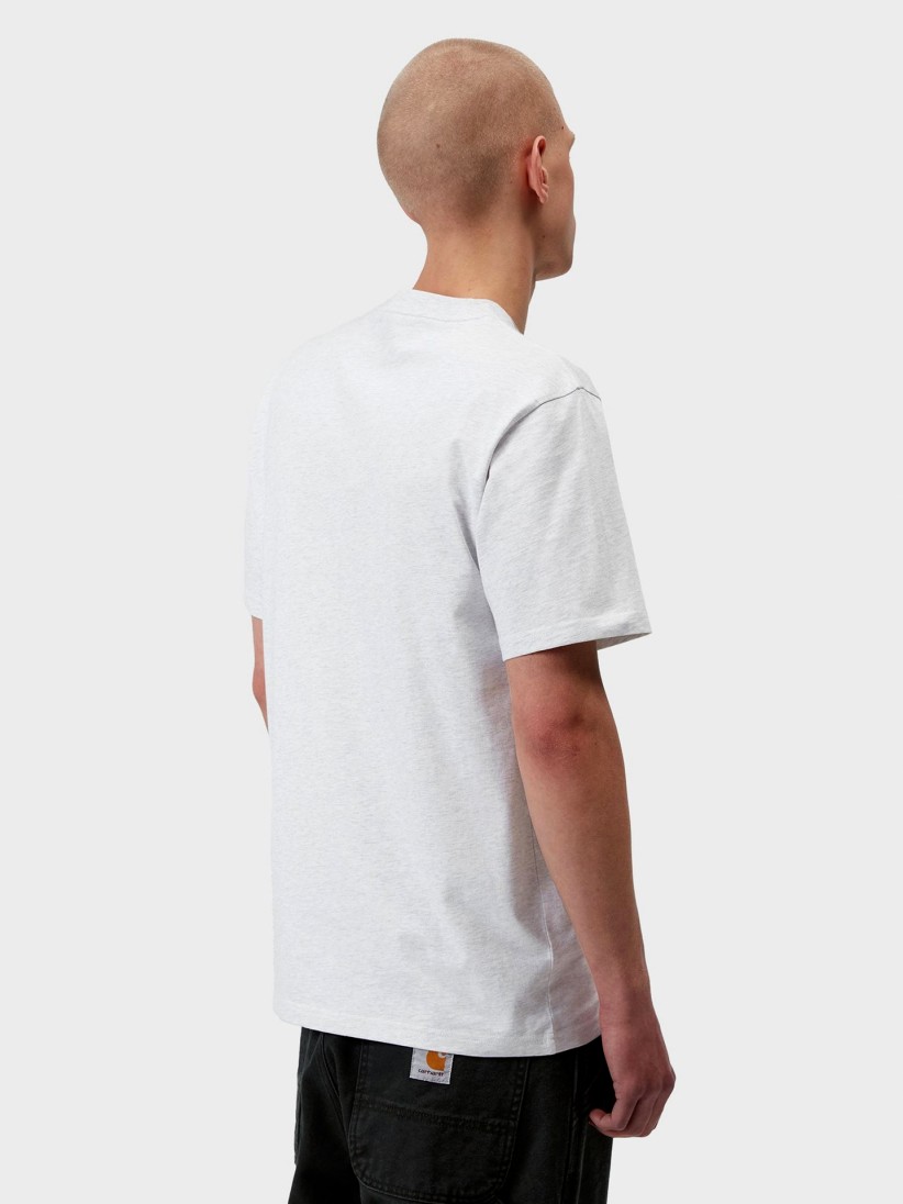 T-shirt Carhartt WIP Script Cinzenta