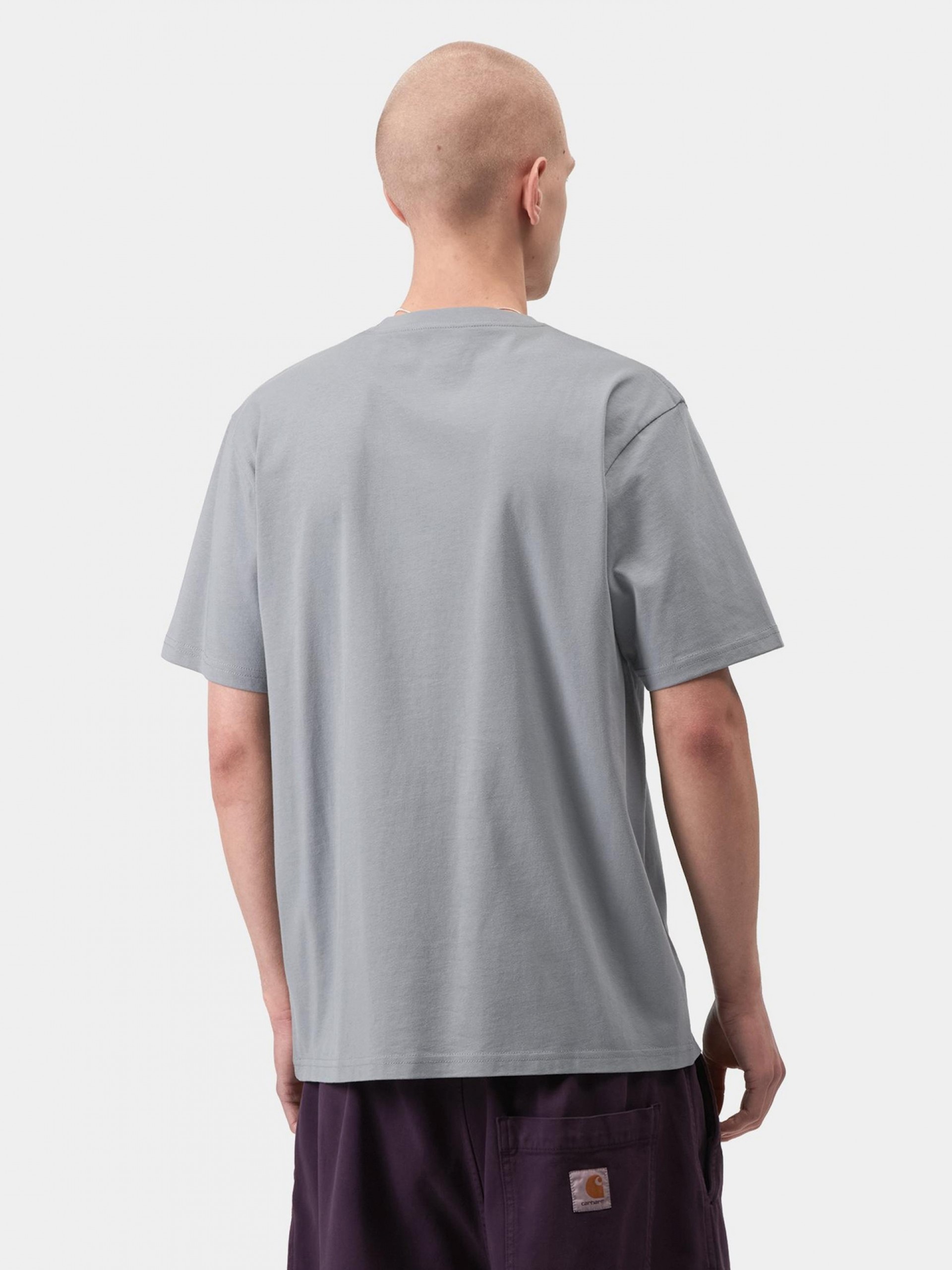 T-shirt Carhartt WIP Script Azul