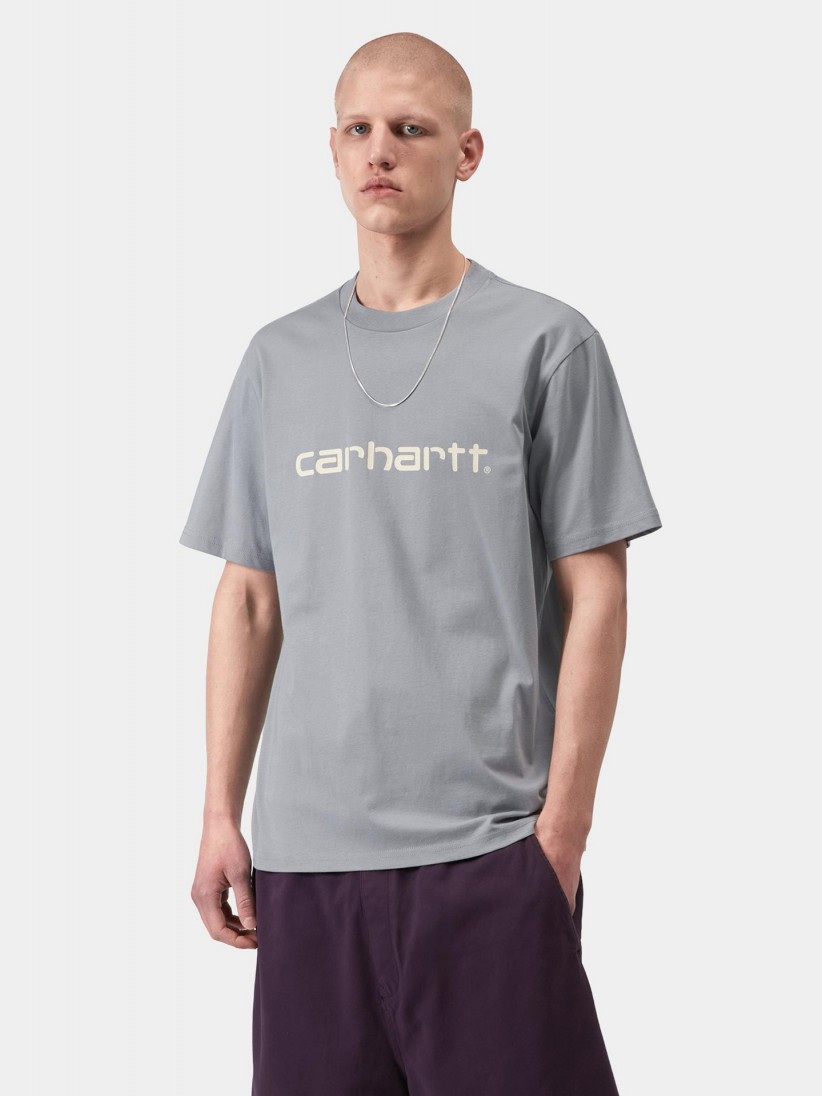 T-shirt Carhartt WIP Script Azul