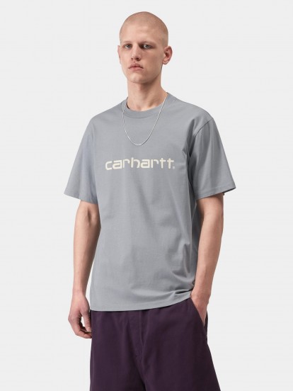 Carhartt WIP Script Blue T-shirt