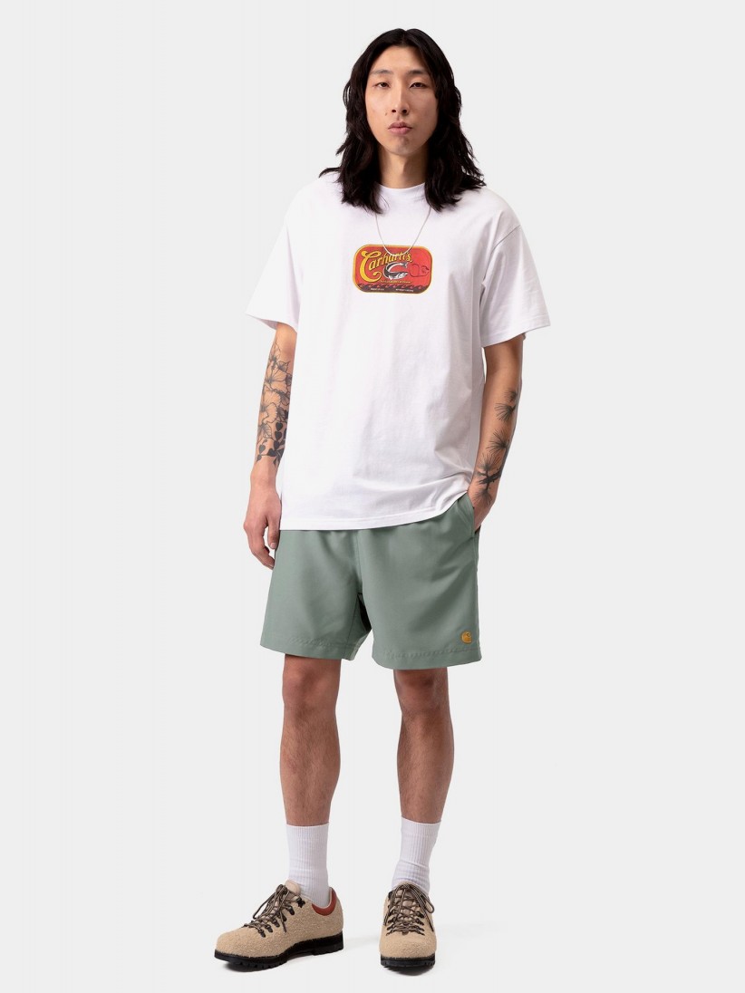 Carhartt WIP Chase Green Swimming Shorts