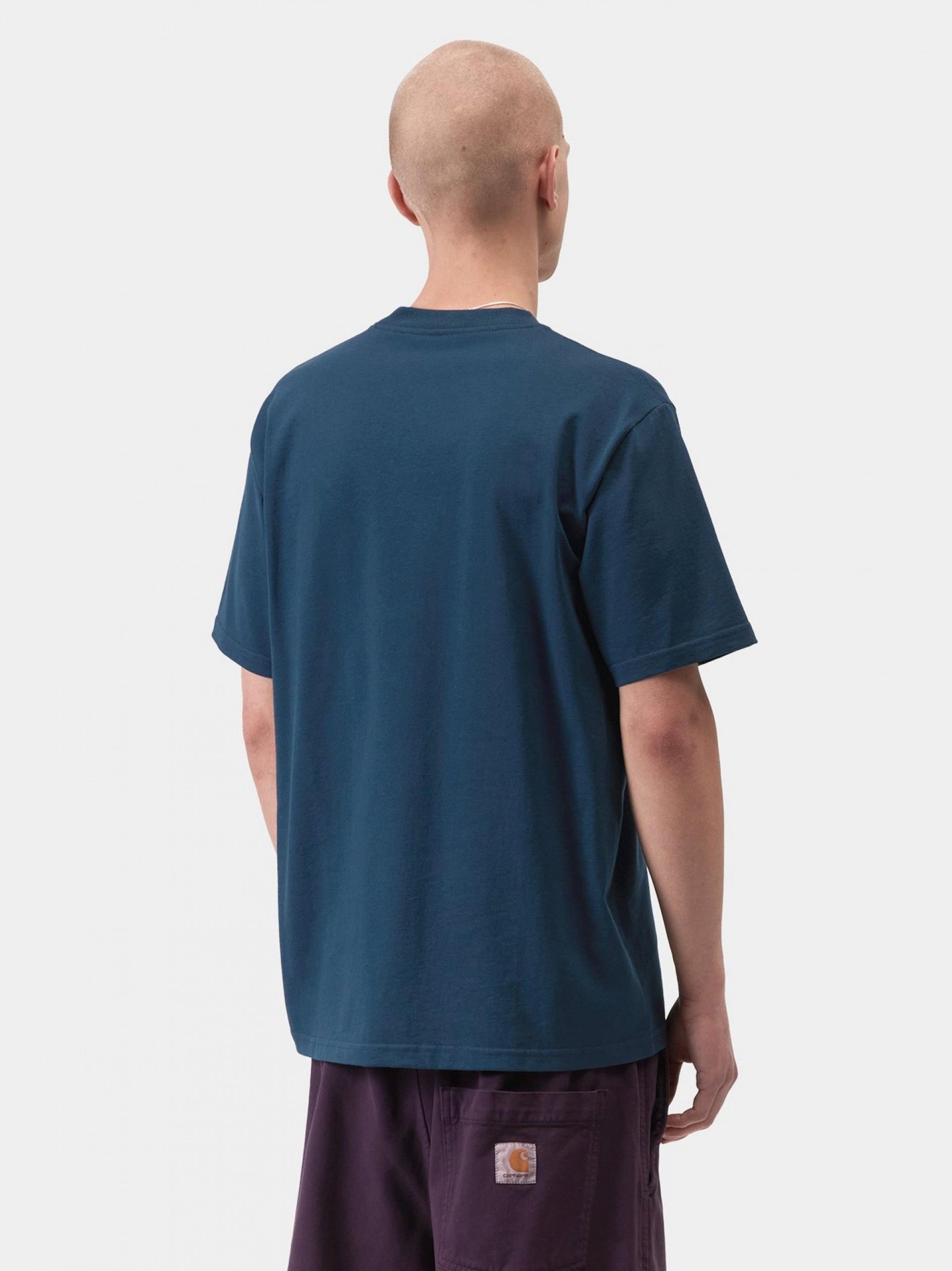 T-shirt Carhartt WIP University Script Azul