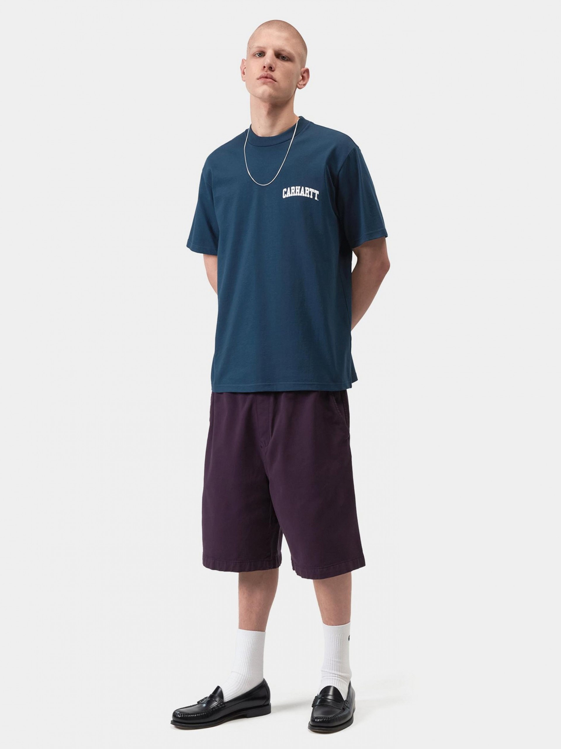 T-shirt Carhartt WIP University Script Azul