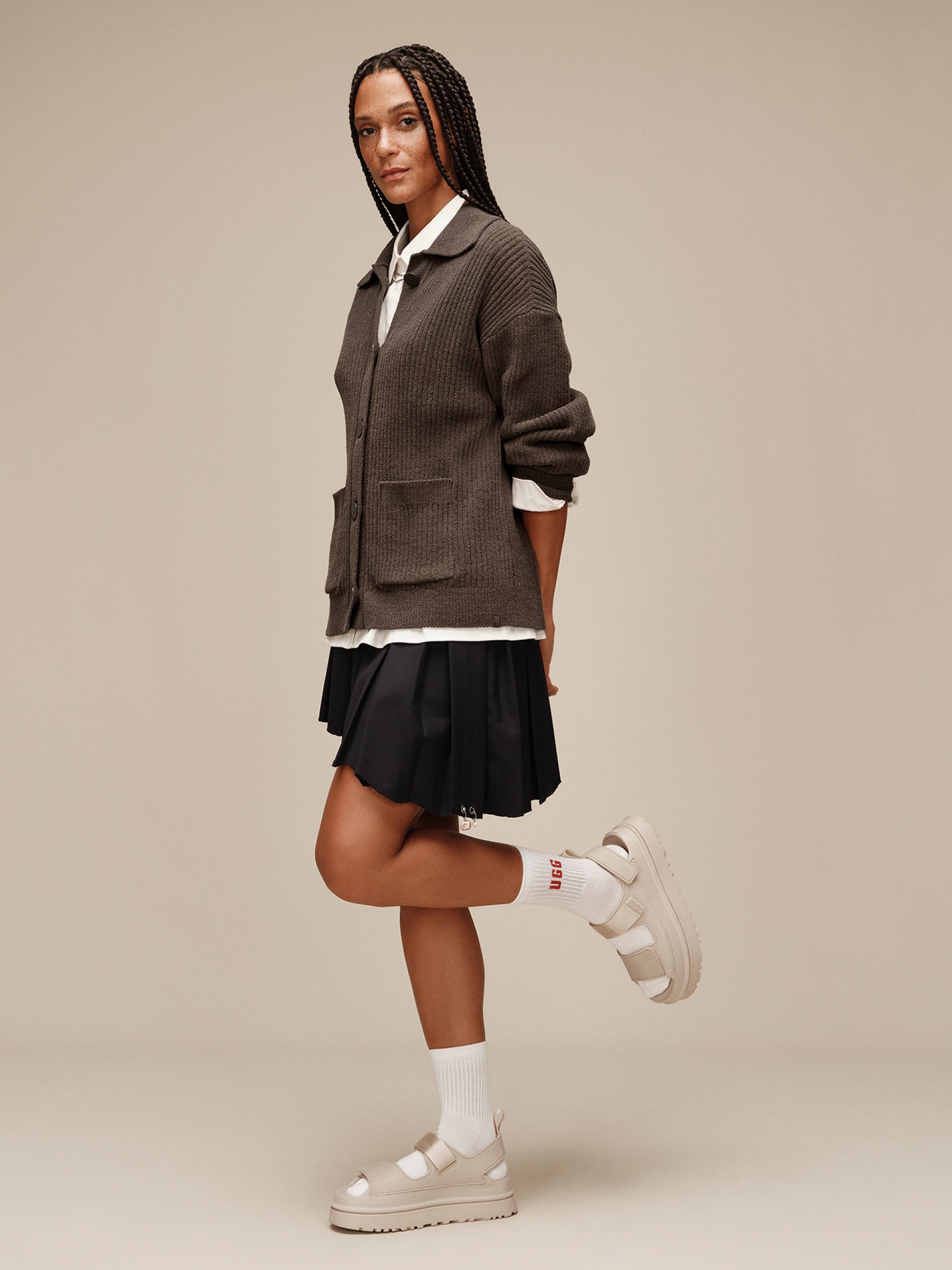 Sandalias Ugg Golden Glow Beige Para Mujer