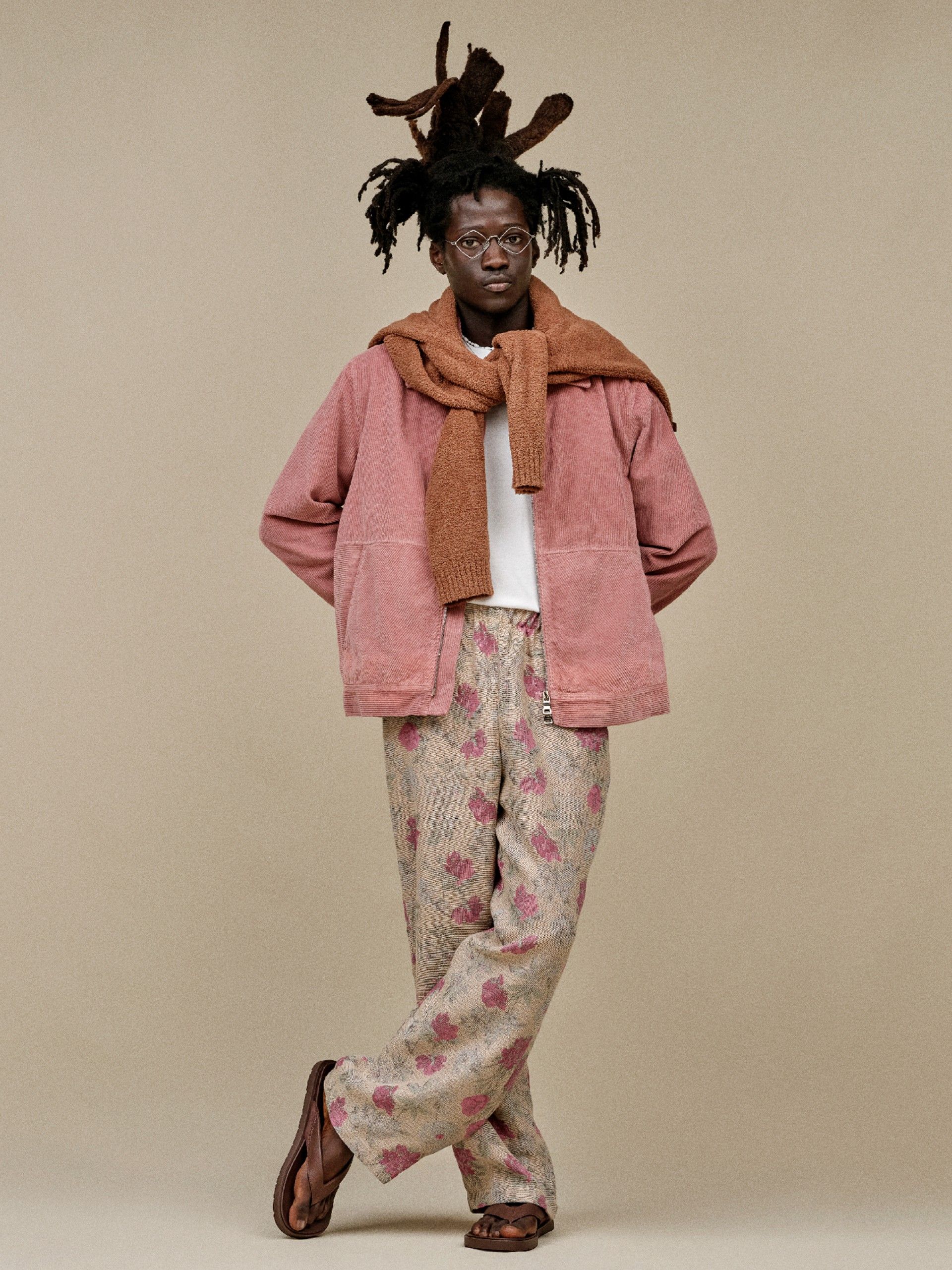 Chinelos Ugg Seaside II Castanhos Para Homem