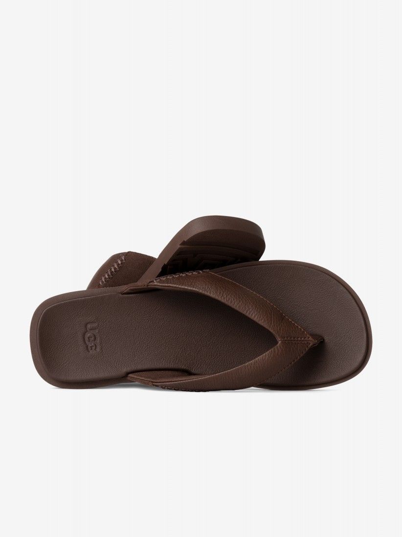 Chinelos Ugg Seaside II Castanhos Para Homem