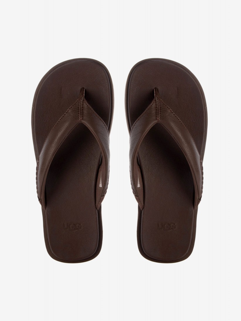 Chinelos Ugg Seaside II Castanhos Para Homem
