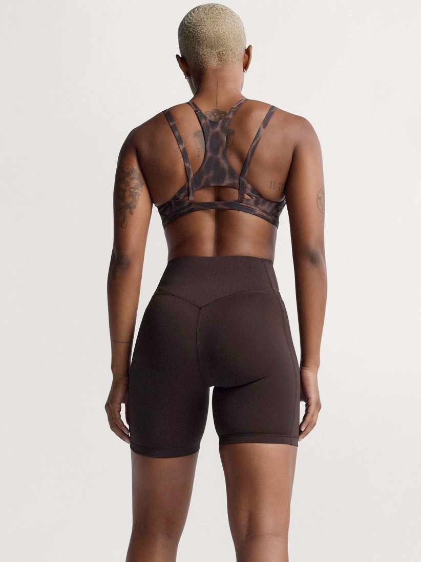 Pantalones Cortos de Ciclismo Adidas Optime Power Climacool 13cm W Marrones