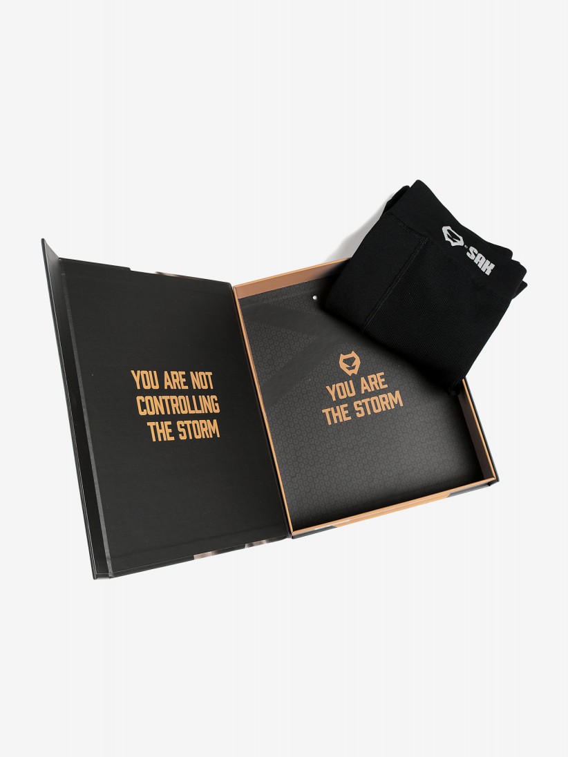 Cal��es de Compress�o de Alto Desempenho Sak Storm Compression Pretos Para Homem