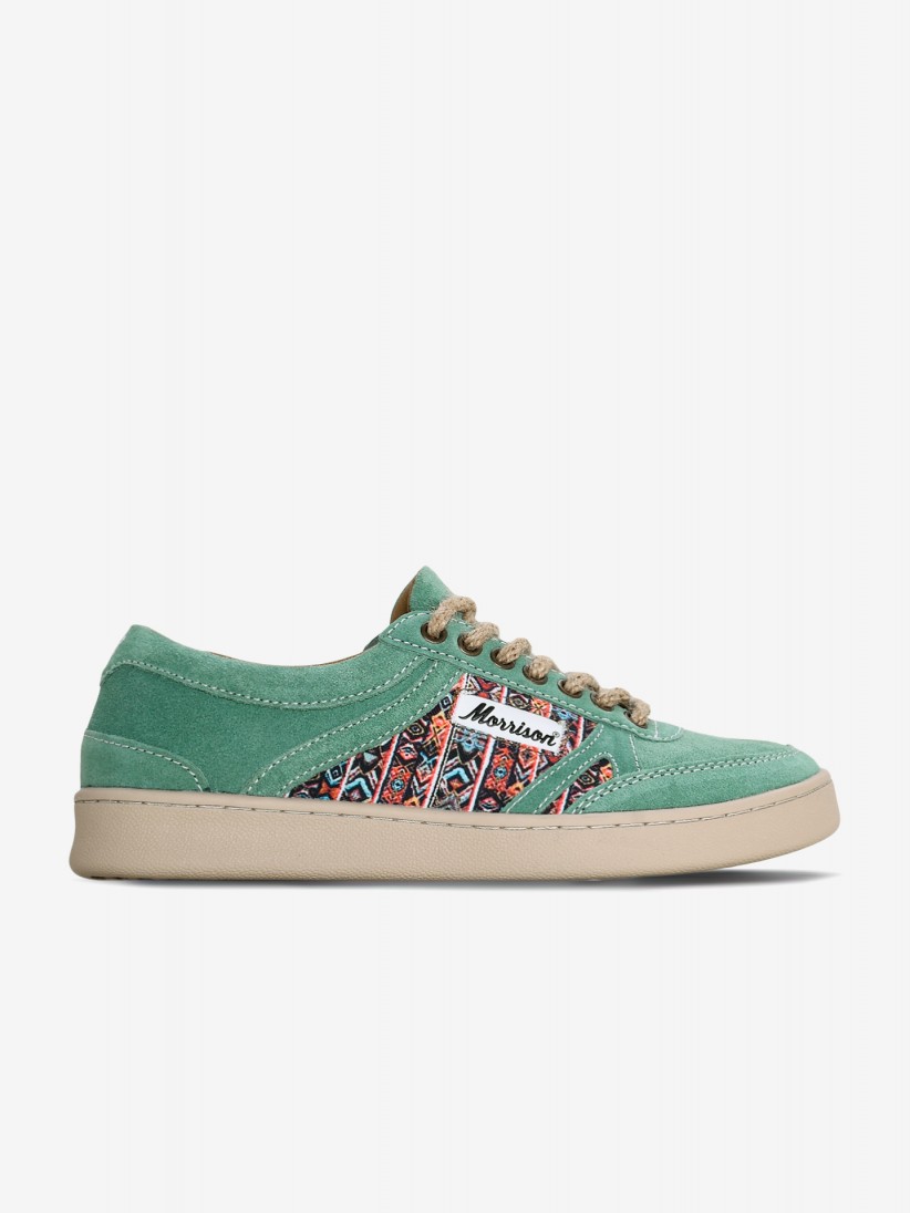 Morrison Nineties Maya Green Sneakers For Women