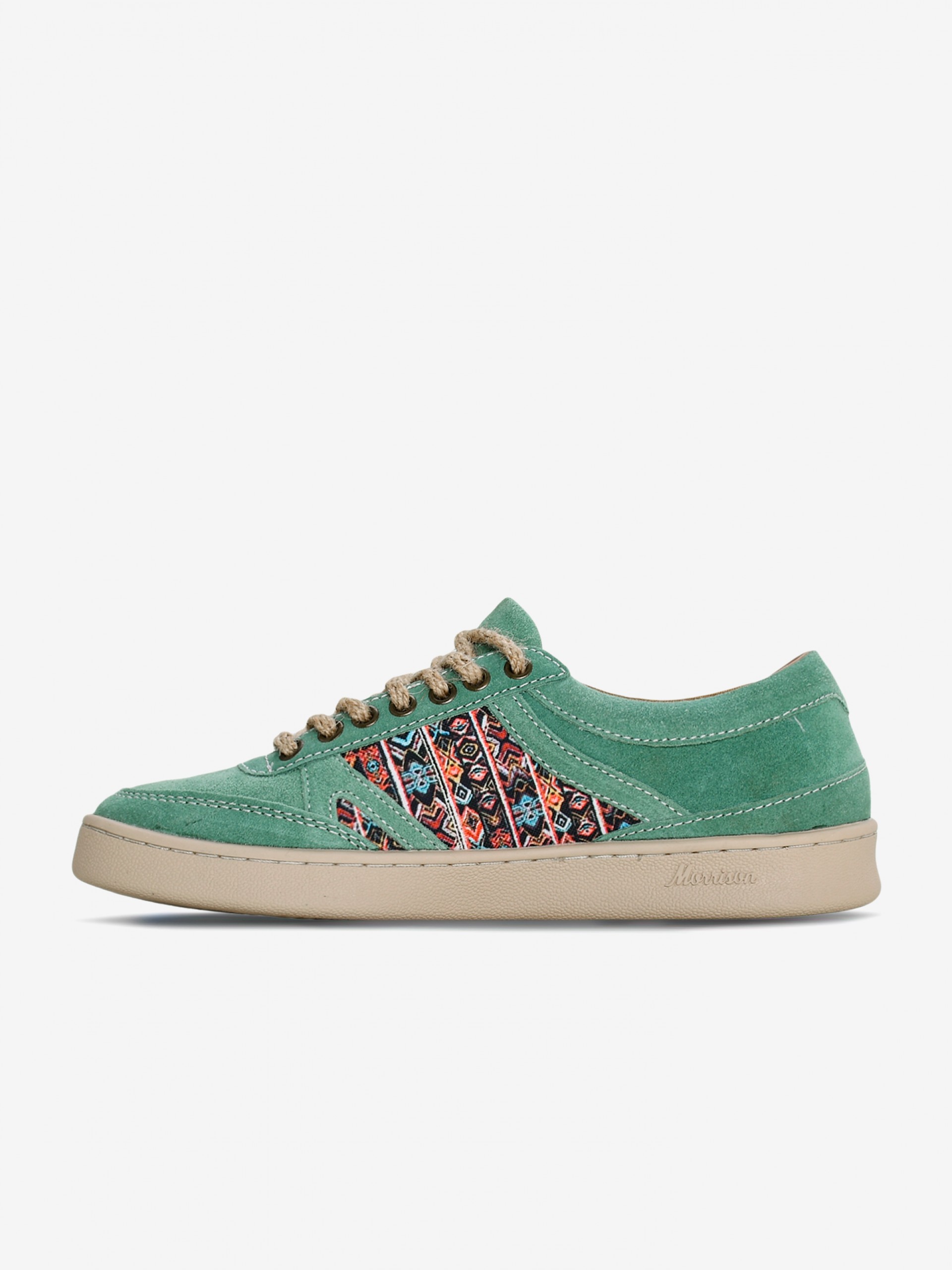 Morrison Nineties Maya Green Sneakers For Women