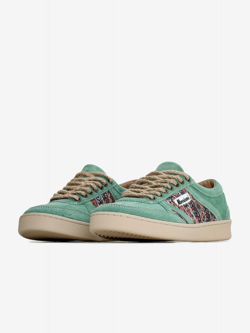 Morrison Nineties Maya Green Sneakers For Women