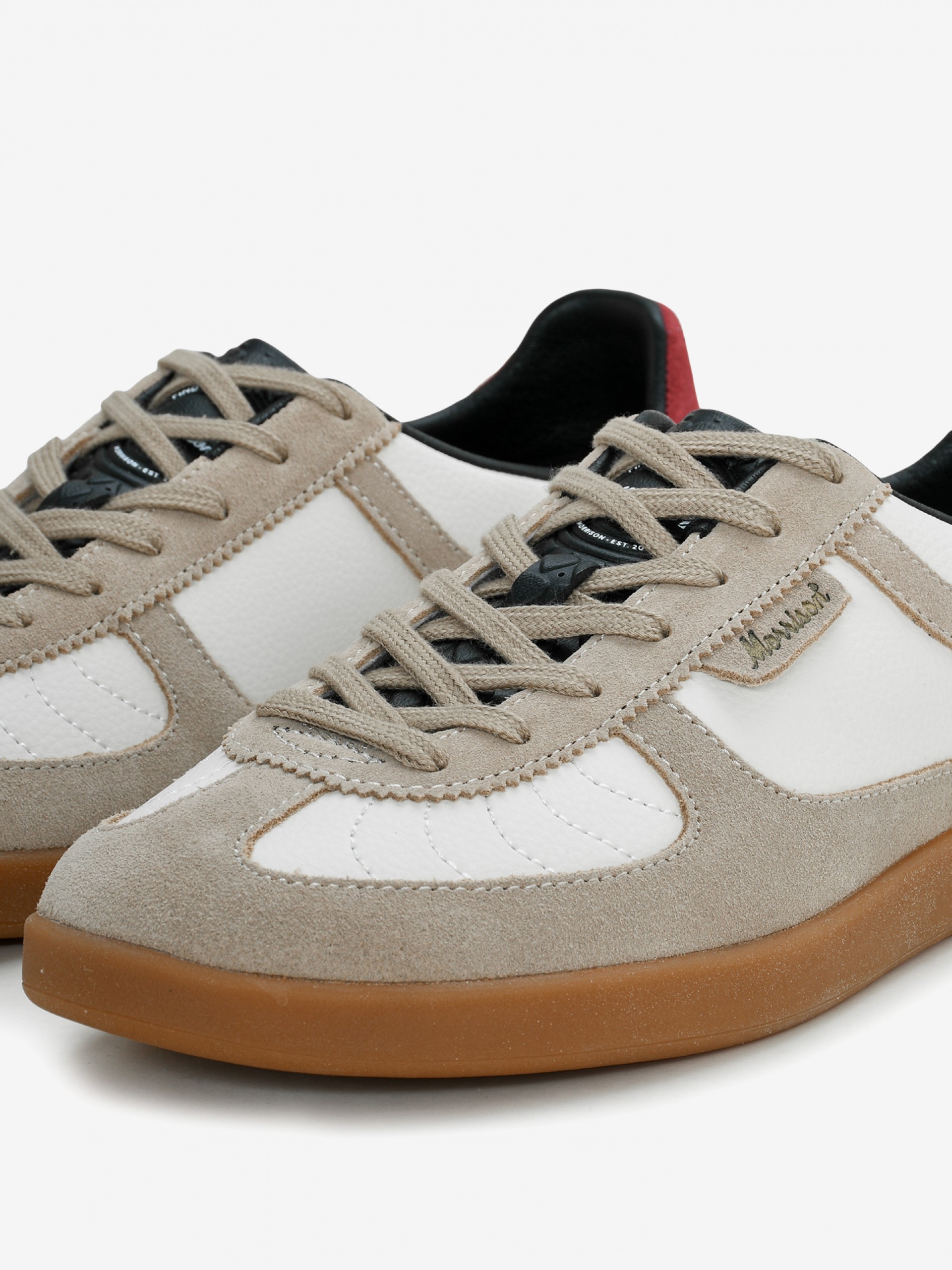 Zapatillas Morrison Mantra Volt Blancas y Beige Para Hombre