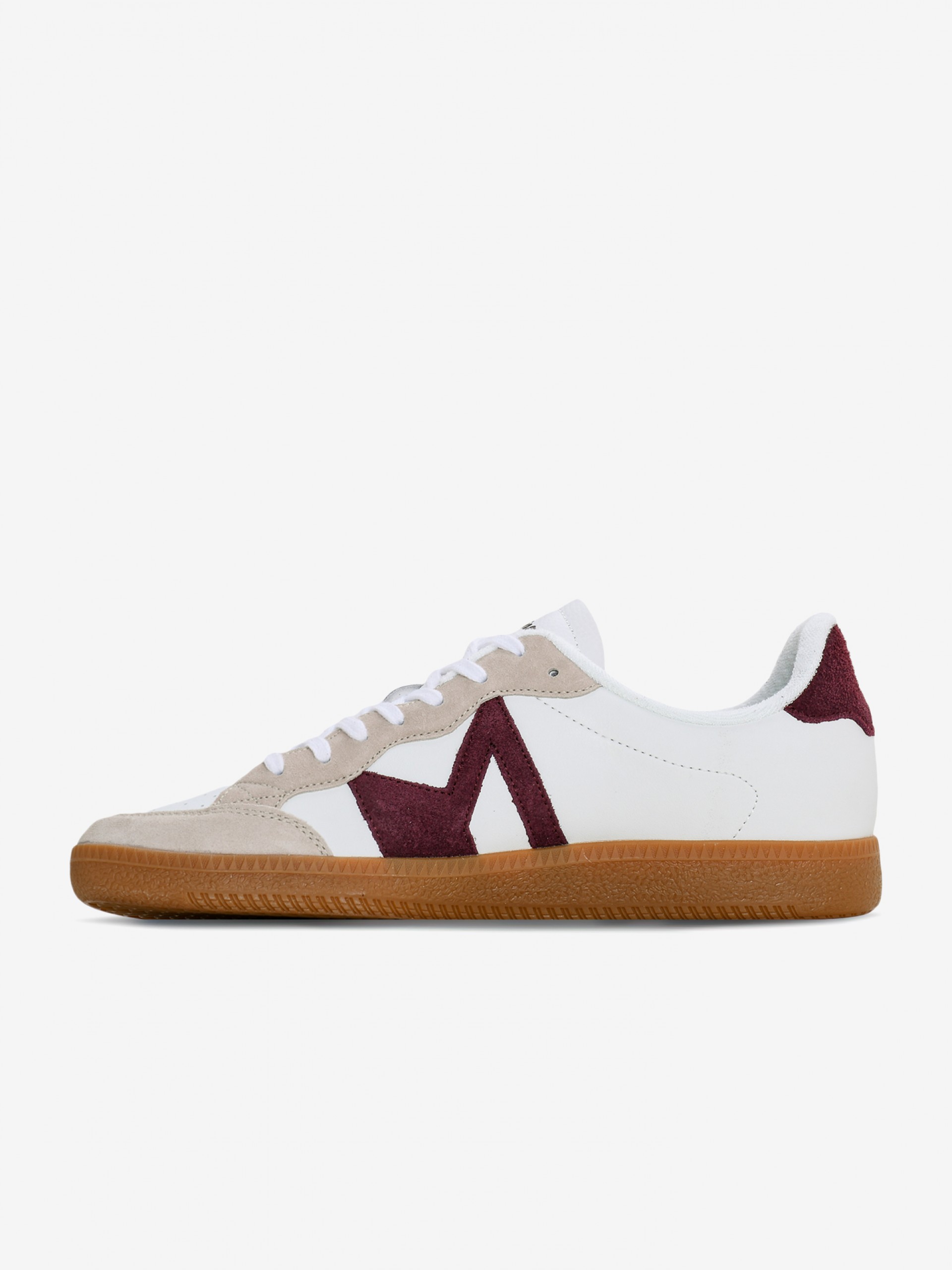 Sapatilhas Morrison Moma Cabernet Brancas e Bordeaux Para Homem