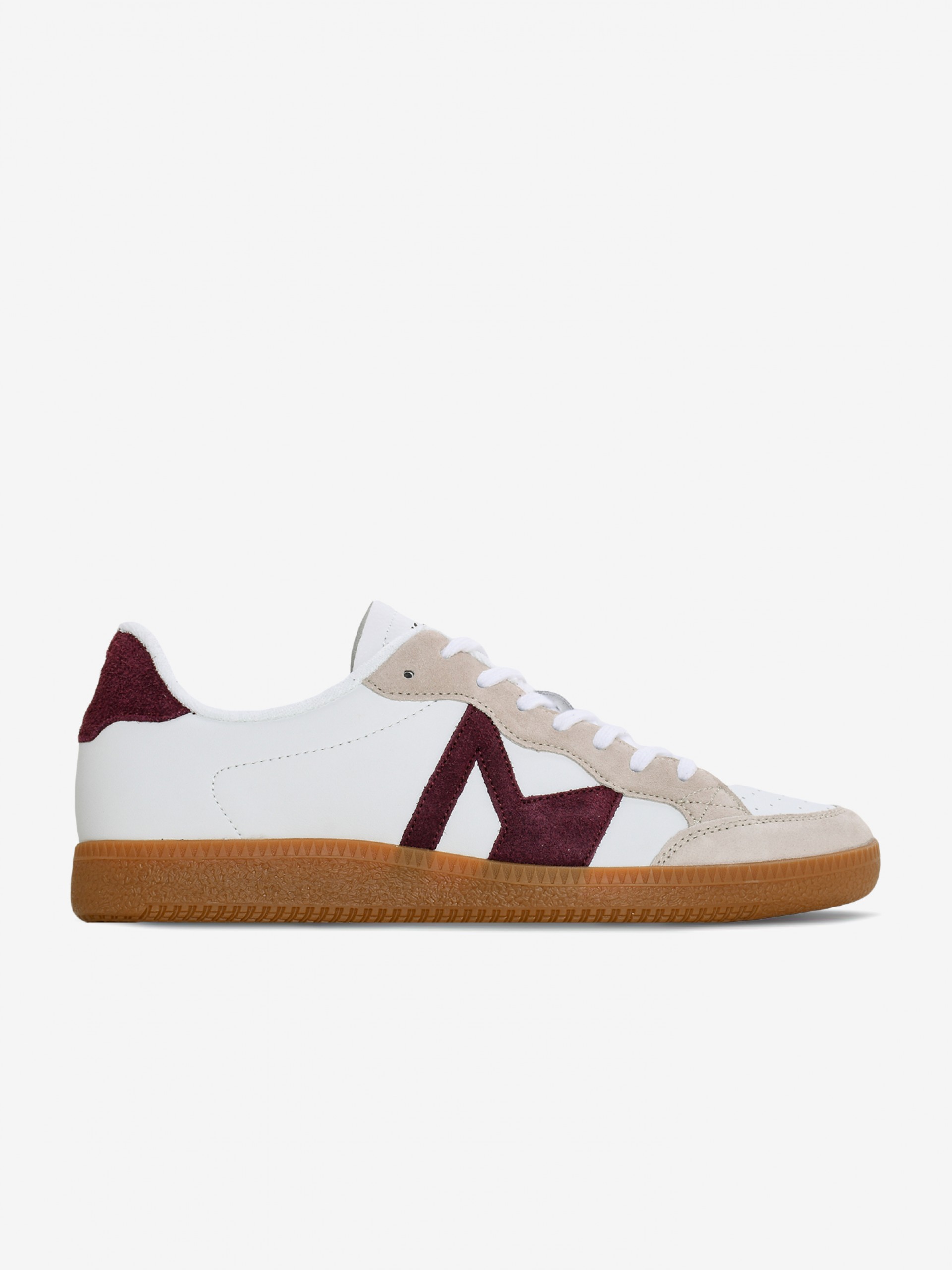 Zapatillas Morrison Moma Cabernet Blancas y Burdeos Para Hombre