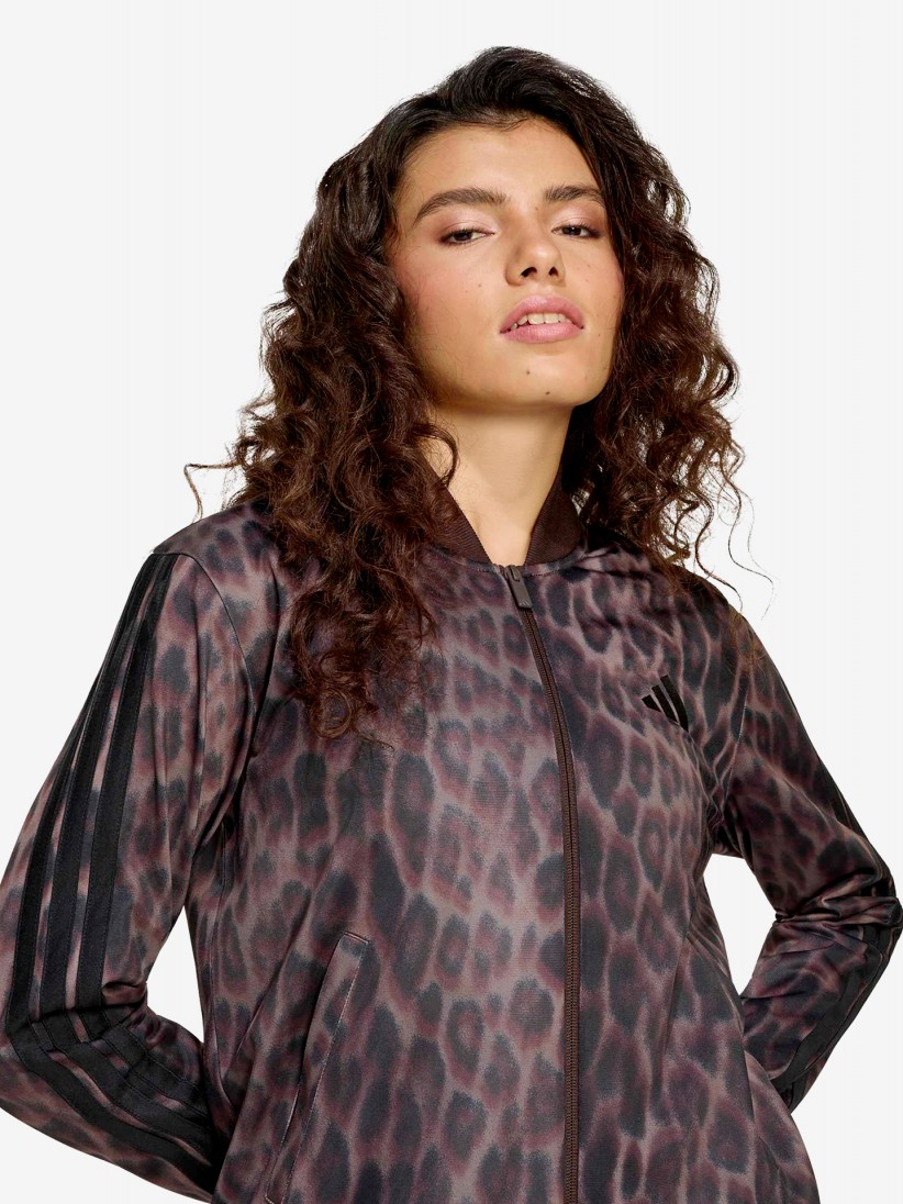 Adidas 3-Stripes Essentials Print Animal W Tracksuit