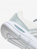 Adidas Cloudfoam Flex Laces W White and Green Walking Trainers