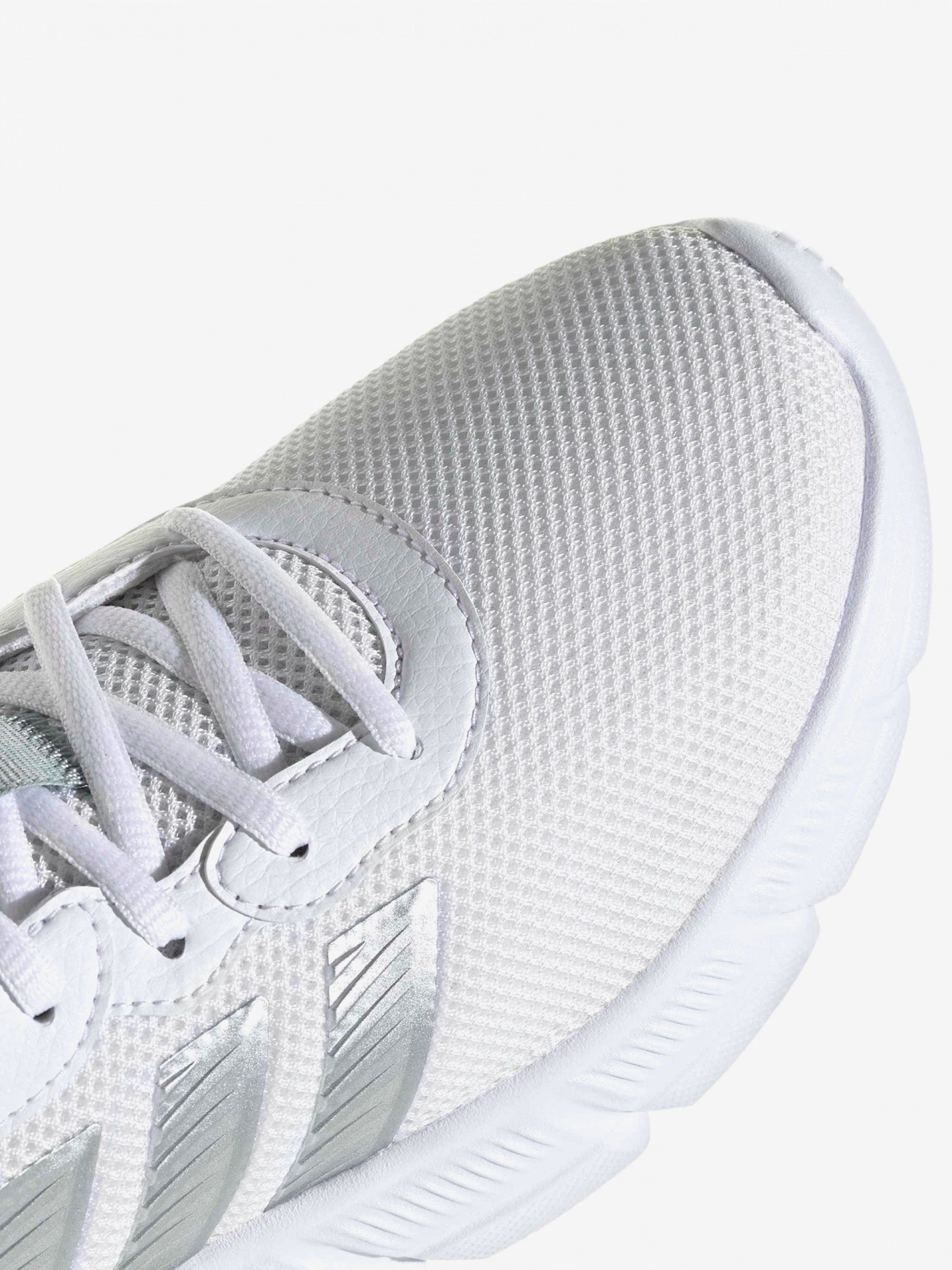 Adidas Cloudfoam Flex Laces W White and Green Walking Trainers