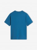 T-shirt Vans By Left Chest Kids Azul