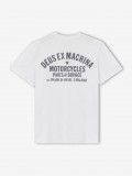 Camiseta Deus Ex Machina Milano Address Blanca y Gris