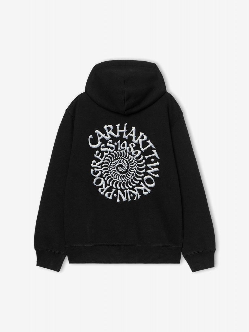 Carhartt WIP Spiral Black Hoodie