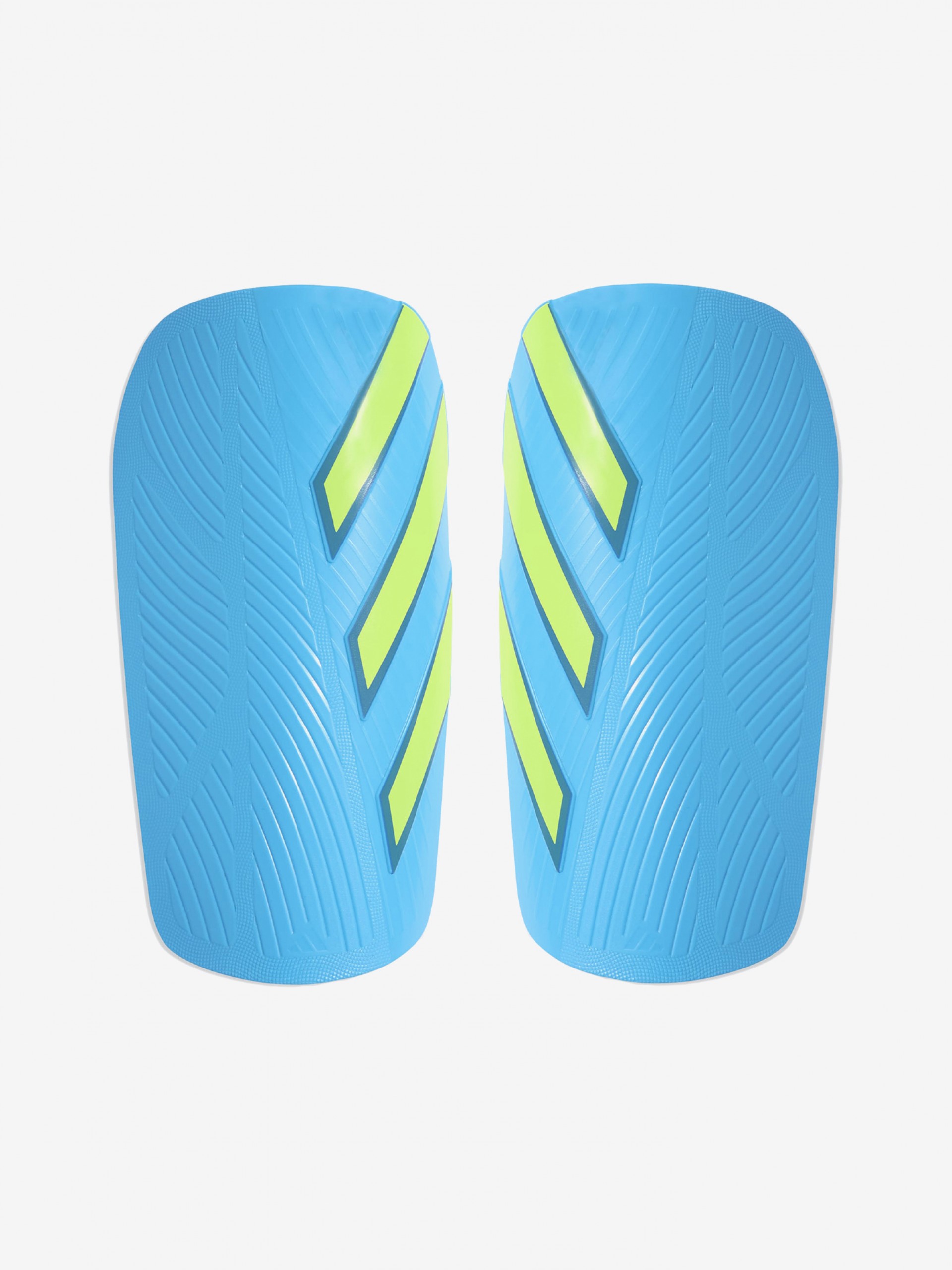 Espinilleras Adidas Tiro Euro Club J Azules y Verdes