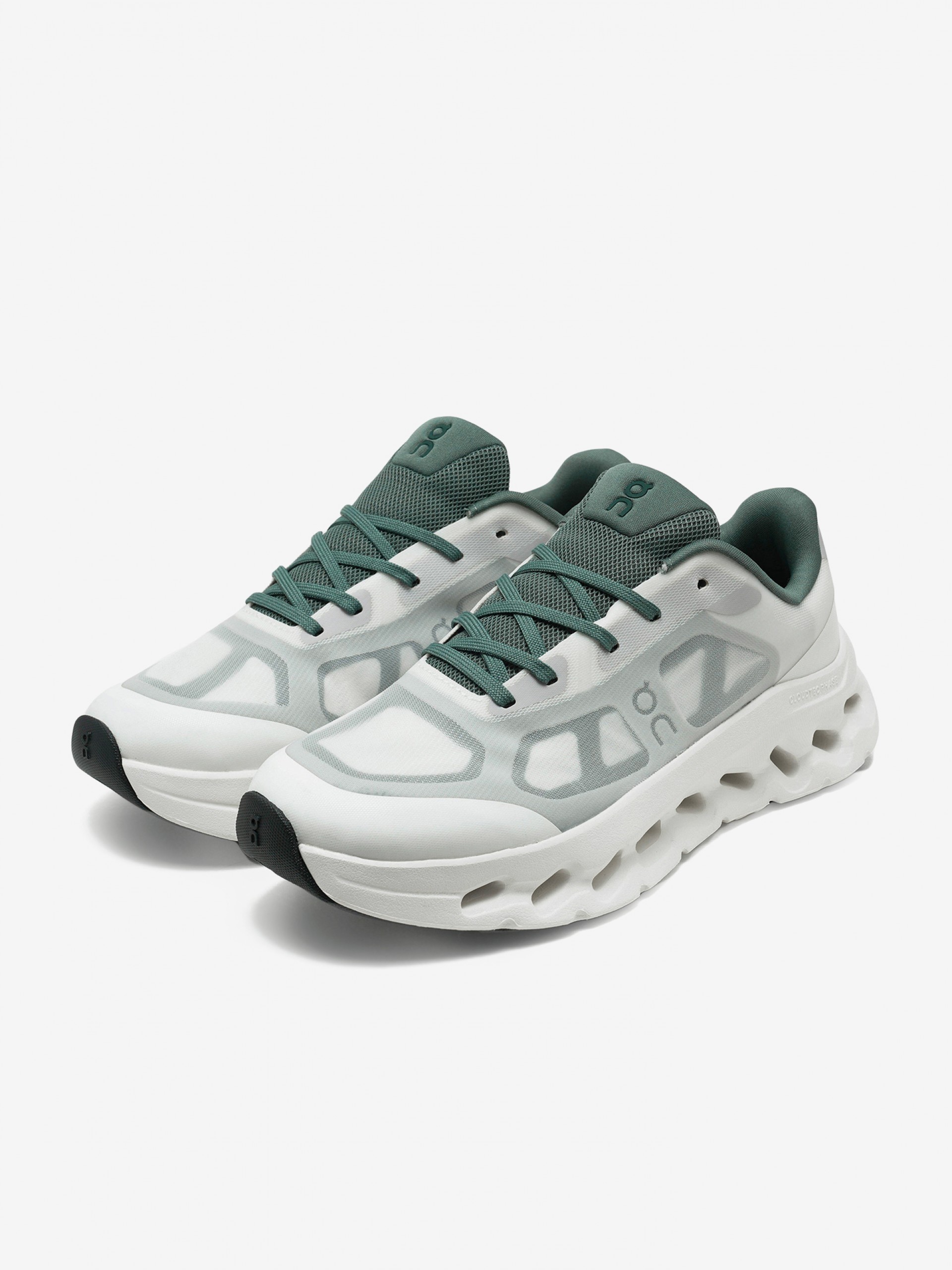 Zapatillas On Running Cloudtilt Remix Verdes, Grises y Blancas