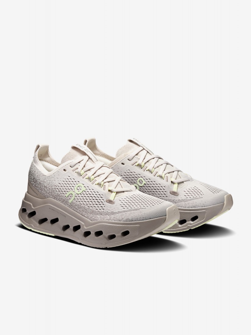 Zapatillas de Running On Running Cloudsurfer Max Beige W