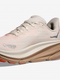 Sapatilhas de Running Hoka Clifton 9 GORE-TEX W Bege