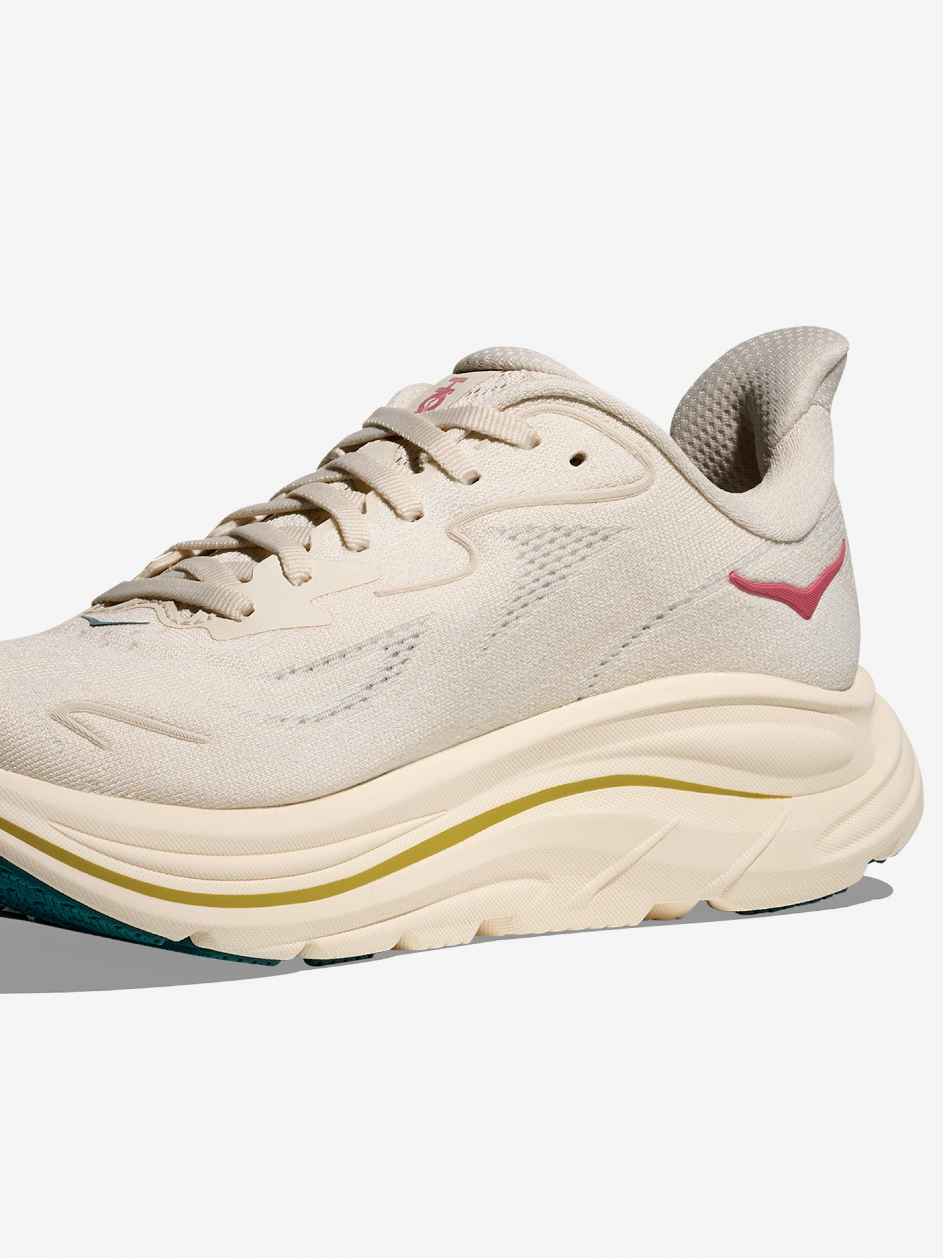 Sapatilhas de Running Hoka Clifton 10 W Bege e Rosa