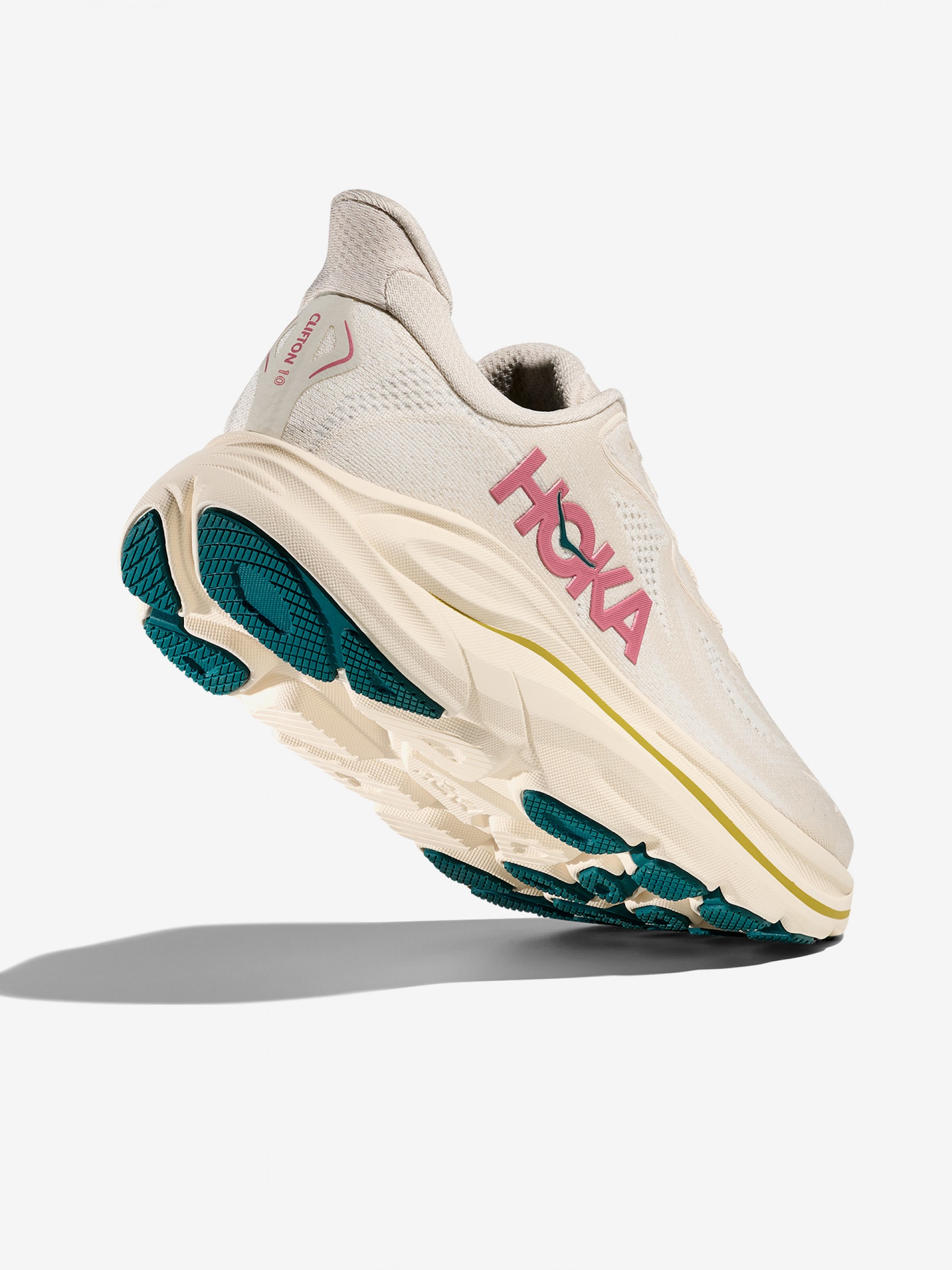 Sapatilhas de Running Hoka Clifton 10 W Bege e Rosa