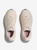 Zapatillas de Running Hoka Clifton 10 W Beige y Rosa
