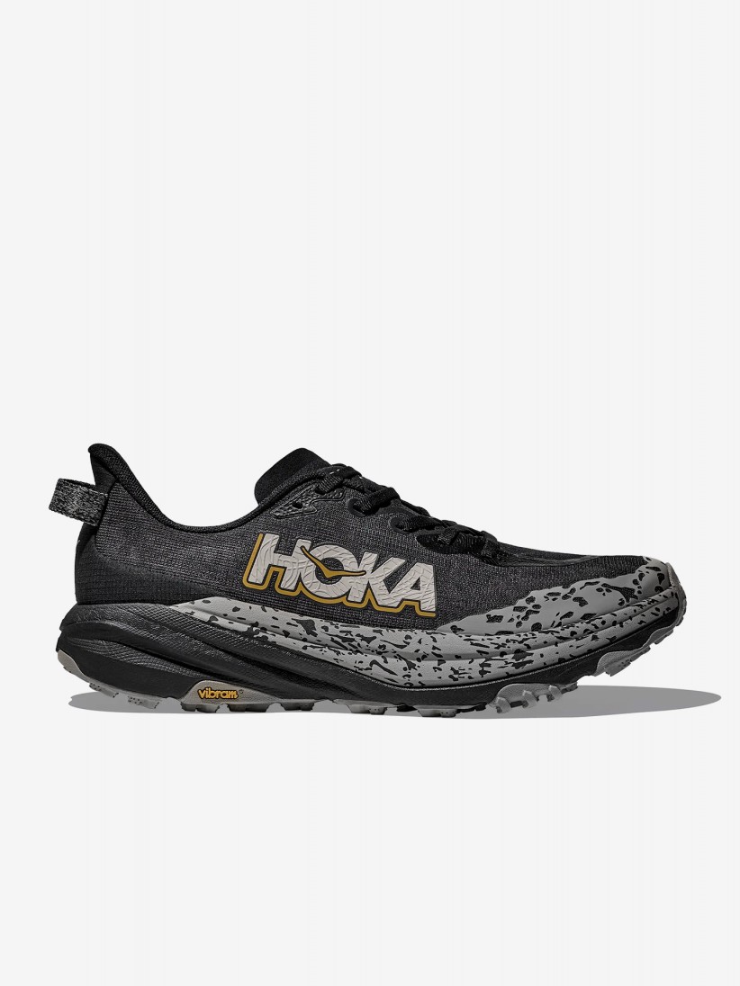Zapatillas de Trail Hoka Speedgoat 6 M Negras y Grises Zapatillas de Trail Hoka Speedgoat 6 M Negras y Grises