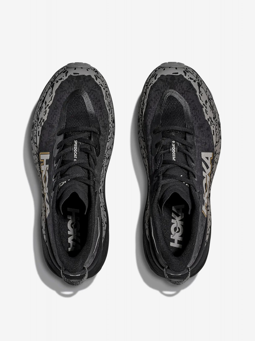 Zapatillas de Trail Hoka Speedgoat 6 M Negras y Grises Zapatillas de Trail Hoka Speedgoat 6 M Negras y Grises