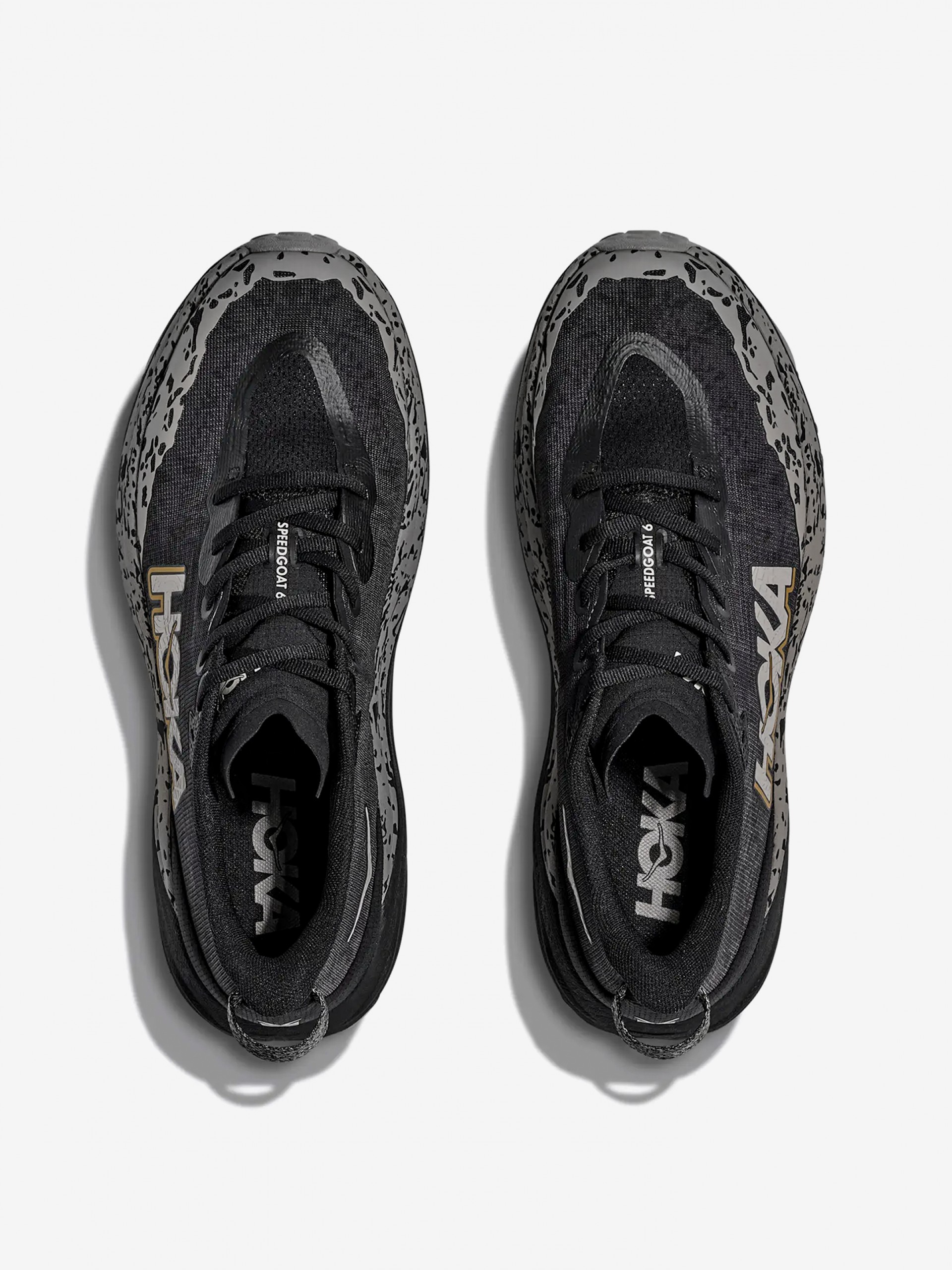 Hoka Speedgoat 6 M Black and Grey Trail Trainers