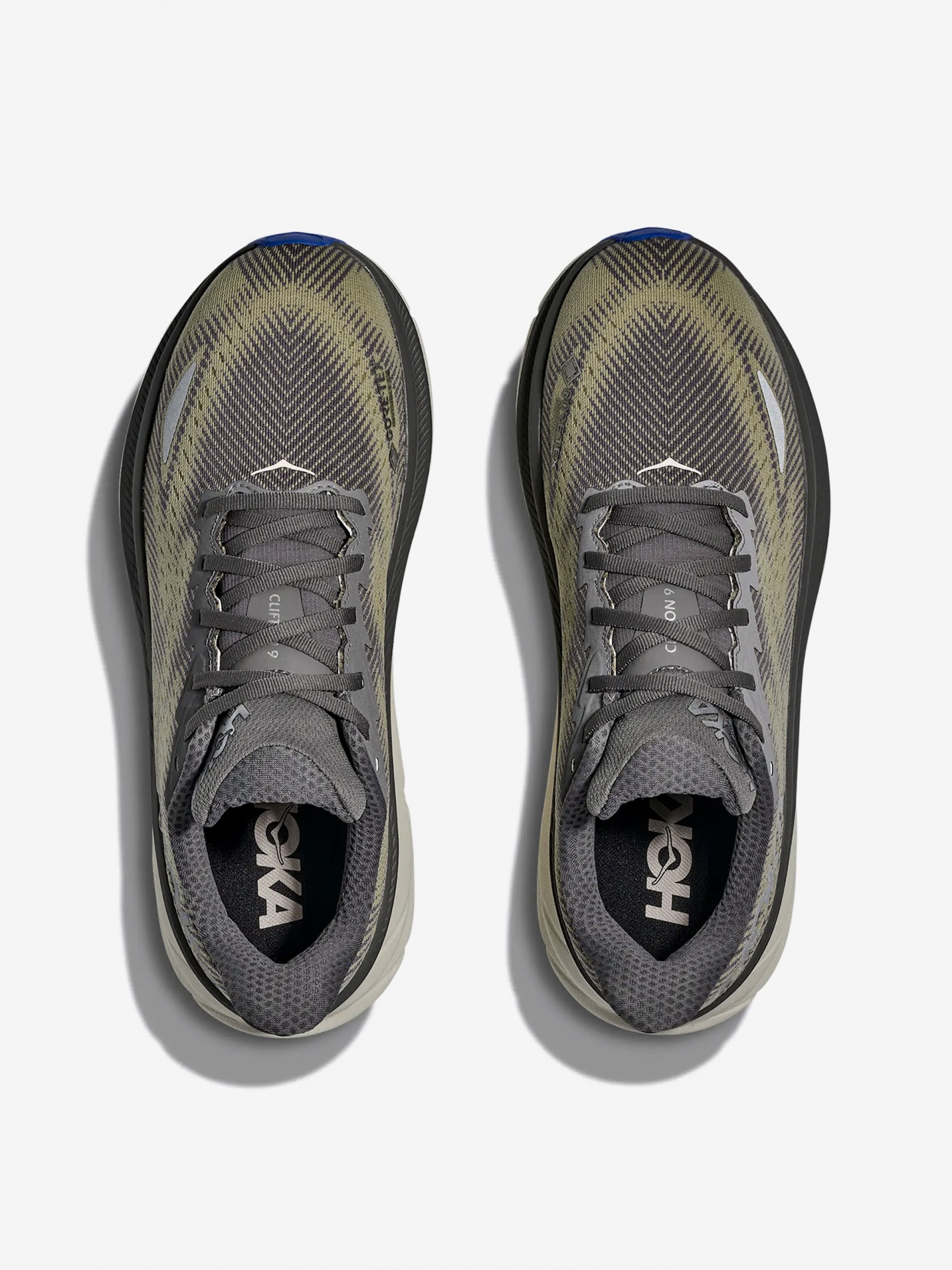 Hoka Clifton 9 GORE-TEX M Green Running Trainers