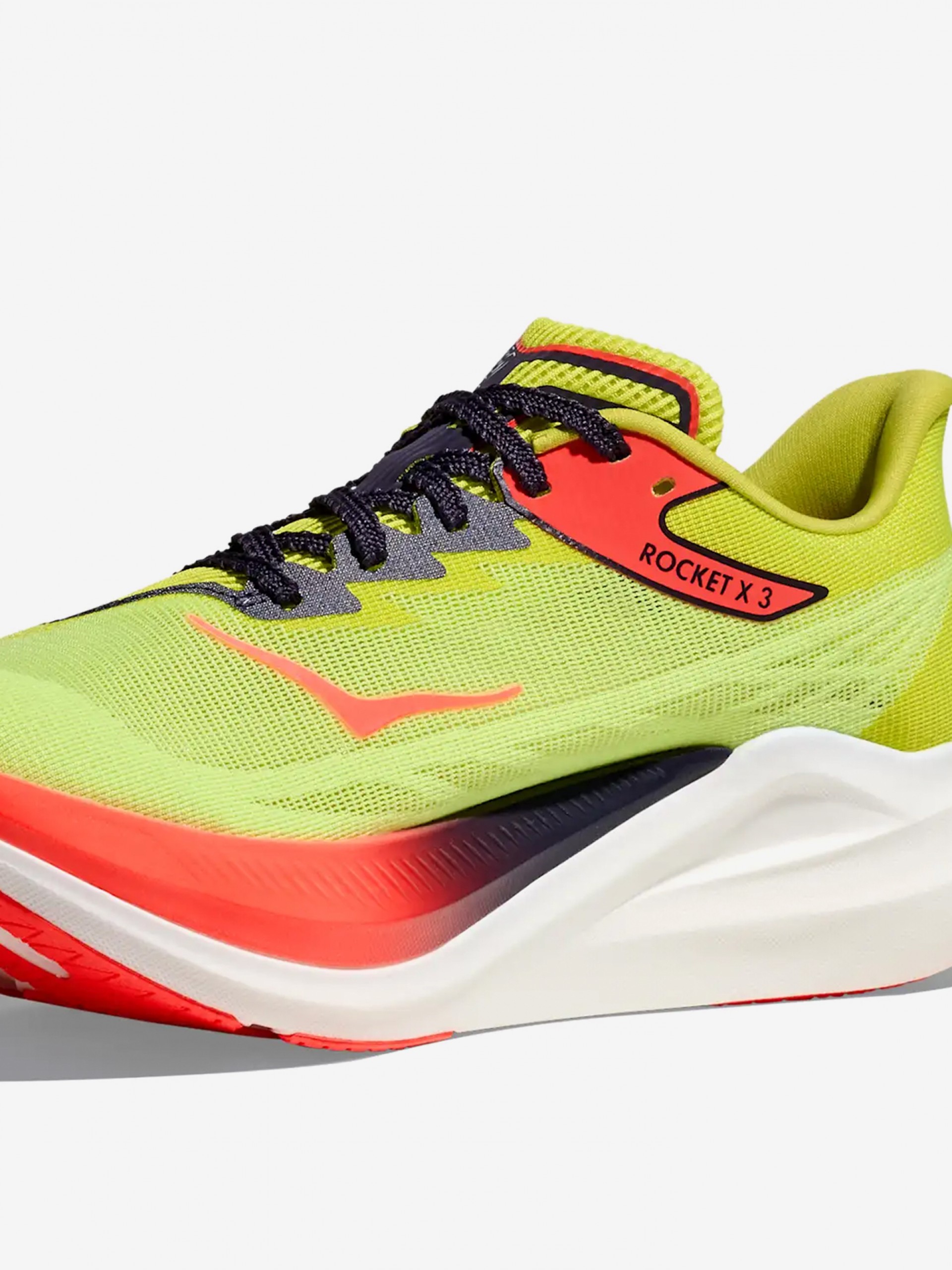 Zapatillas de Running Hoka Rocket X 3 M Verdes y Grises