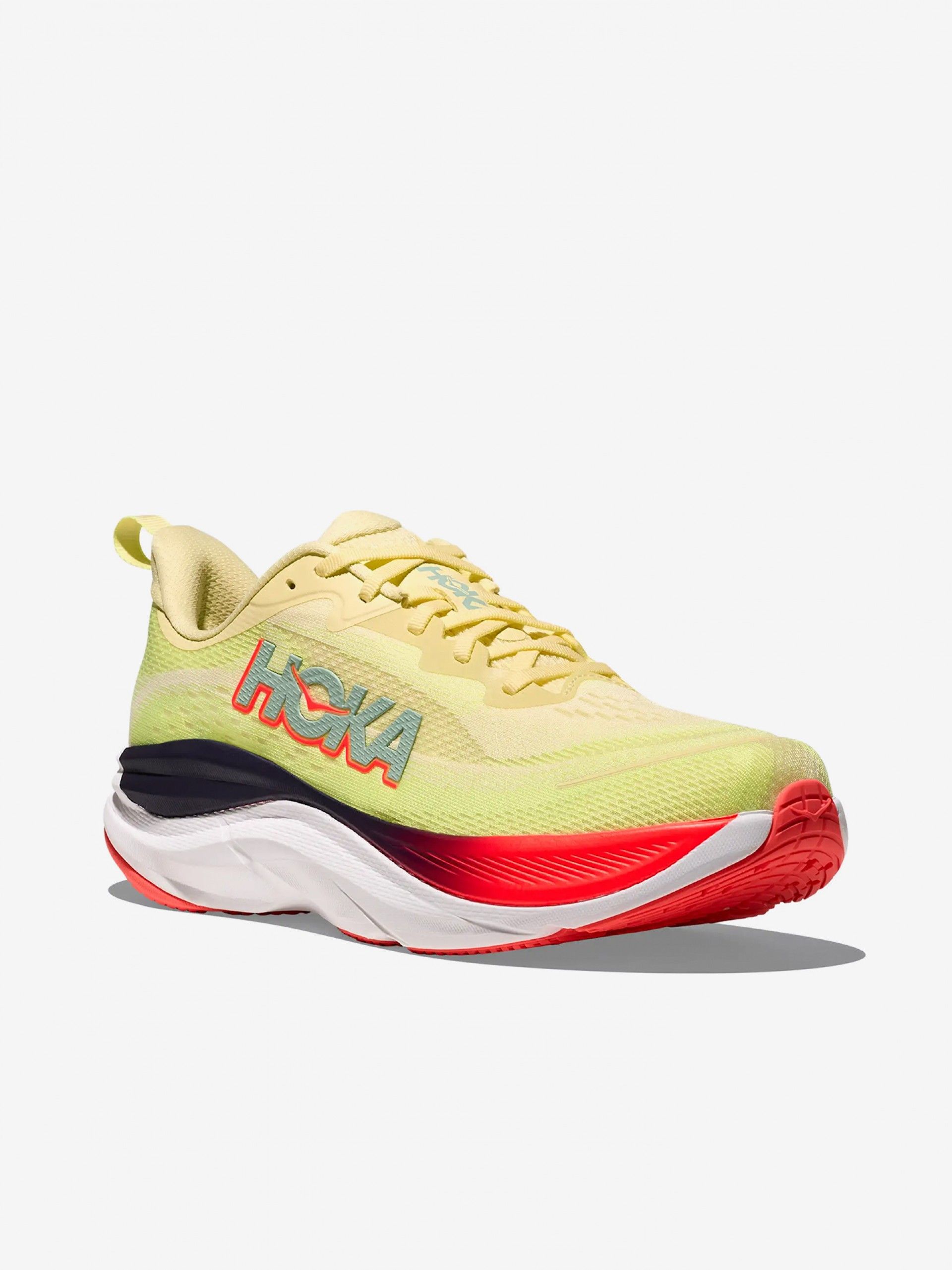 Sapatilhas de Running Hoka Skyflow M Verdes e Amarelas