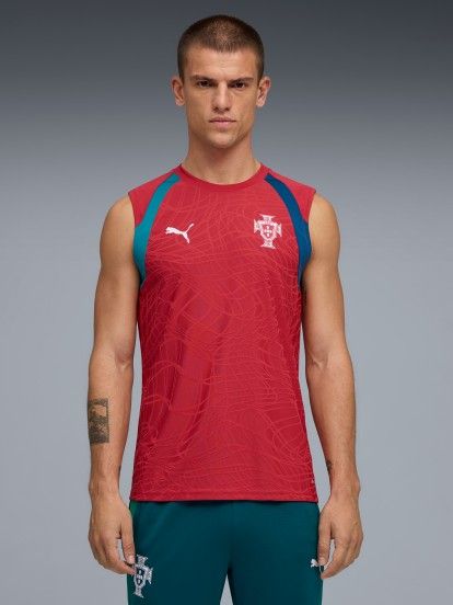 Camiseta de Tirantes de Entrenamiento Puma Portugal 2026 Roja
