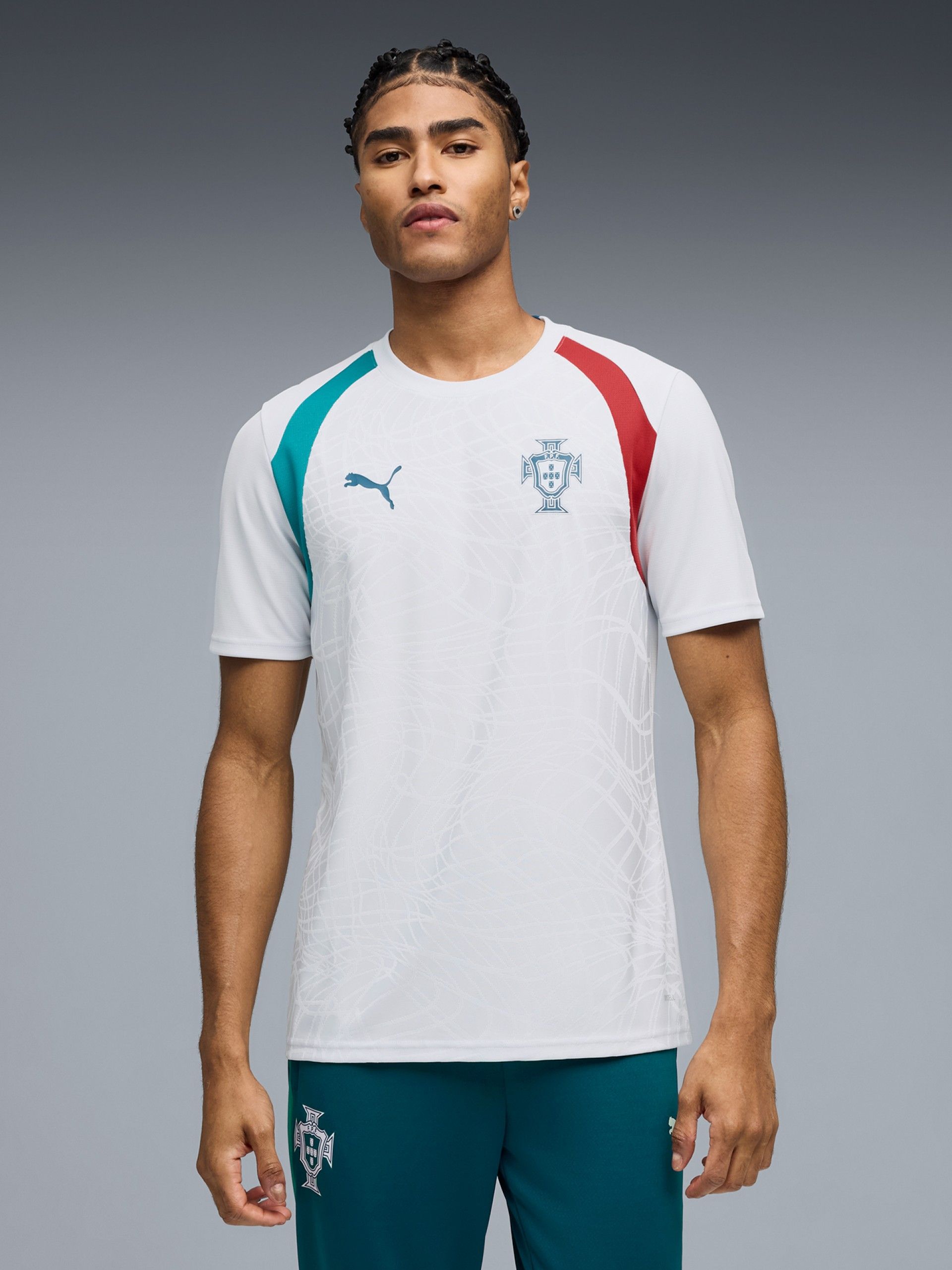 Camisola de Treino Puma Portugal 2026 Branca