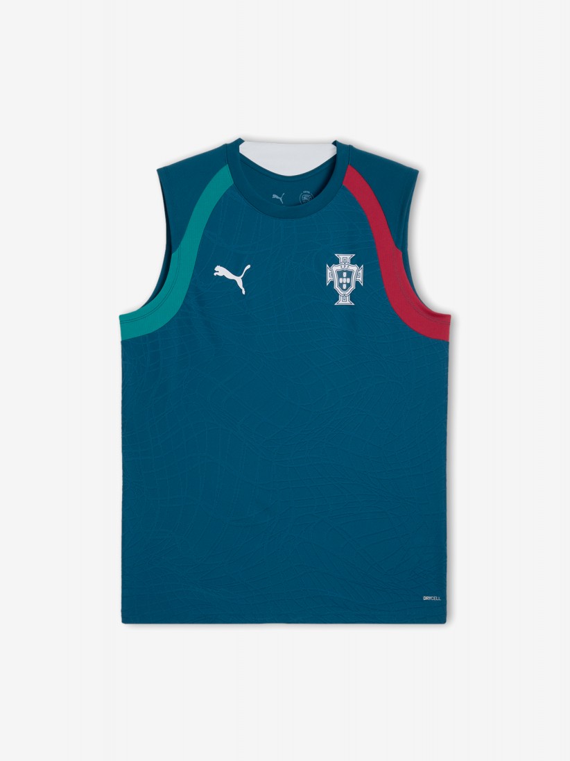 Camiseta de Tirantes de Entrenamiento Puma Portugal 2026 Azul