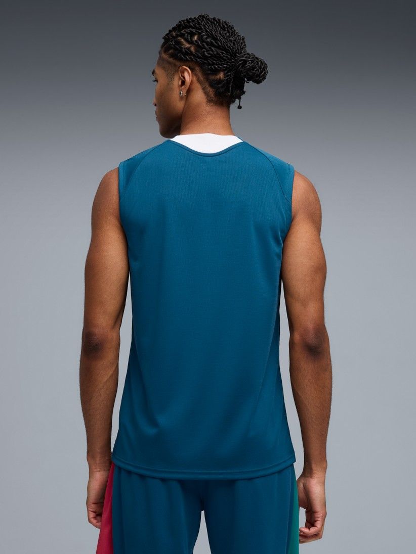 Camiseta de Tirantes de Entrenamiento Puma Portugal 2026 Azul