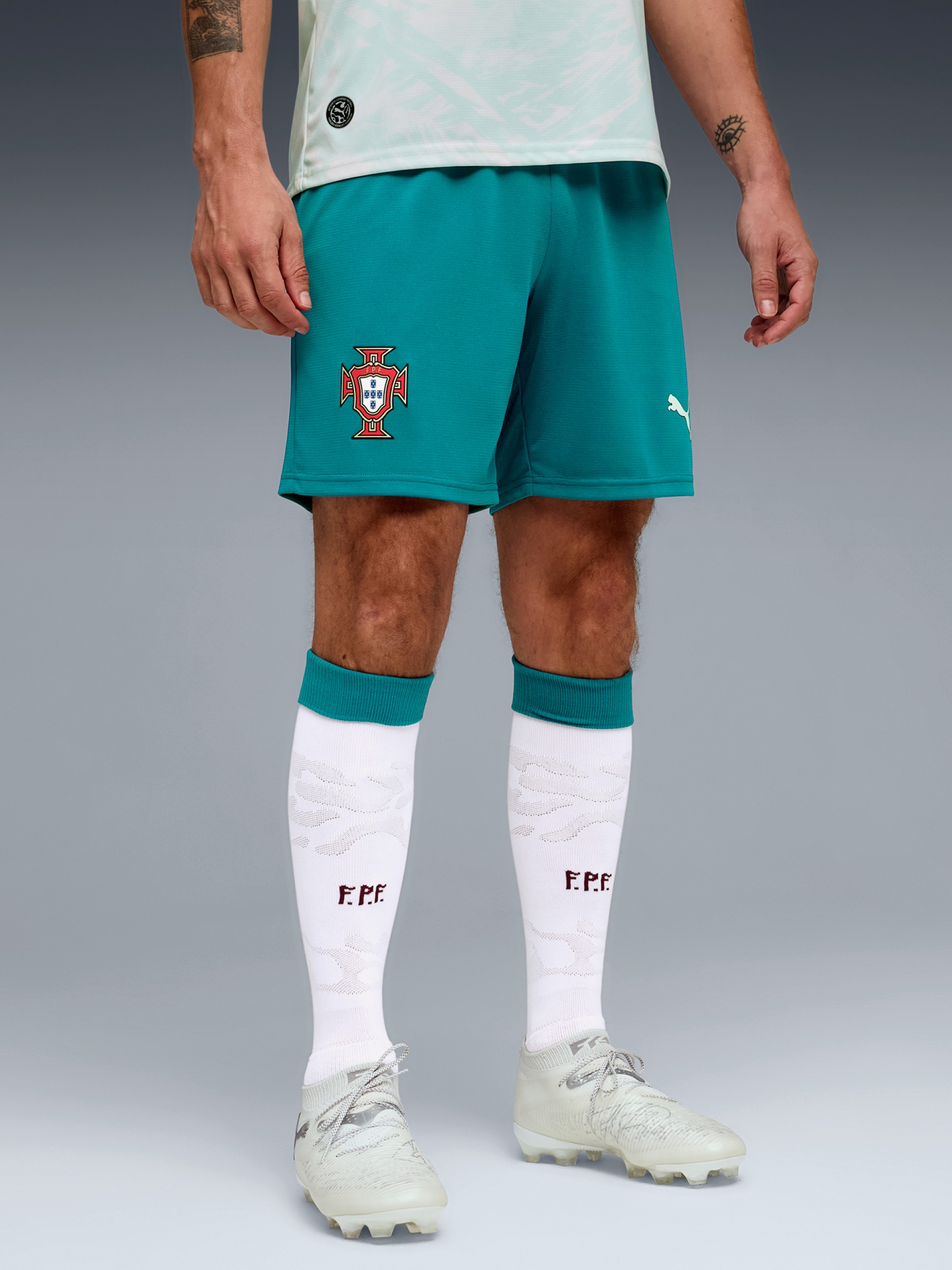 Calções Puma Portugal 2026 Verdes