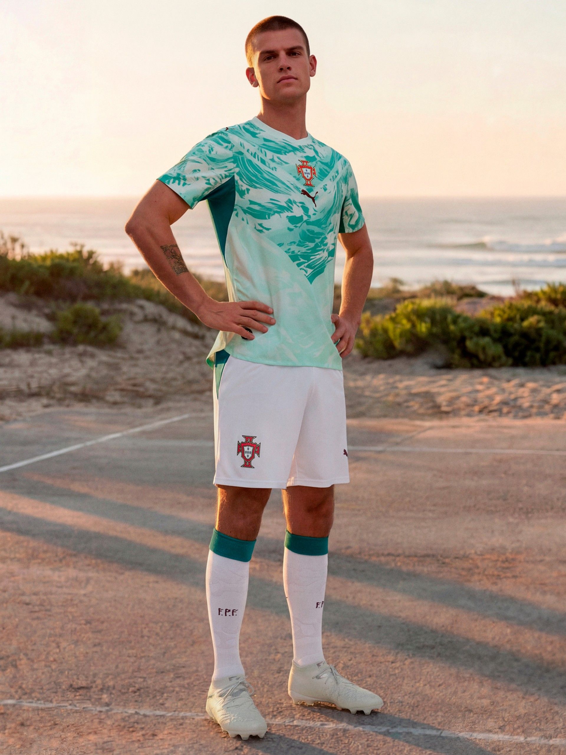 Puma Portugal 2026 White Shorts