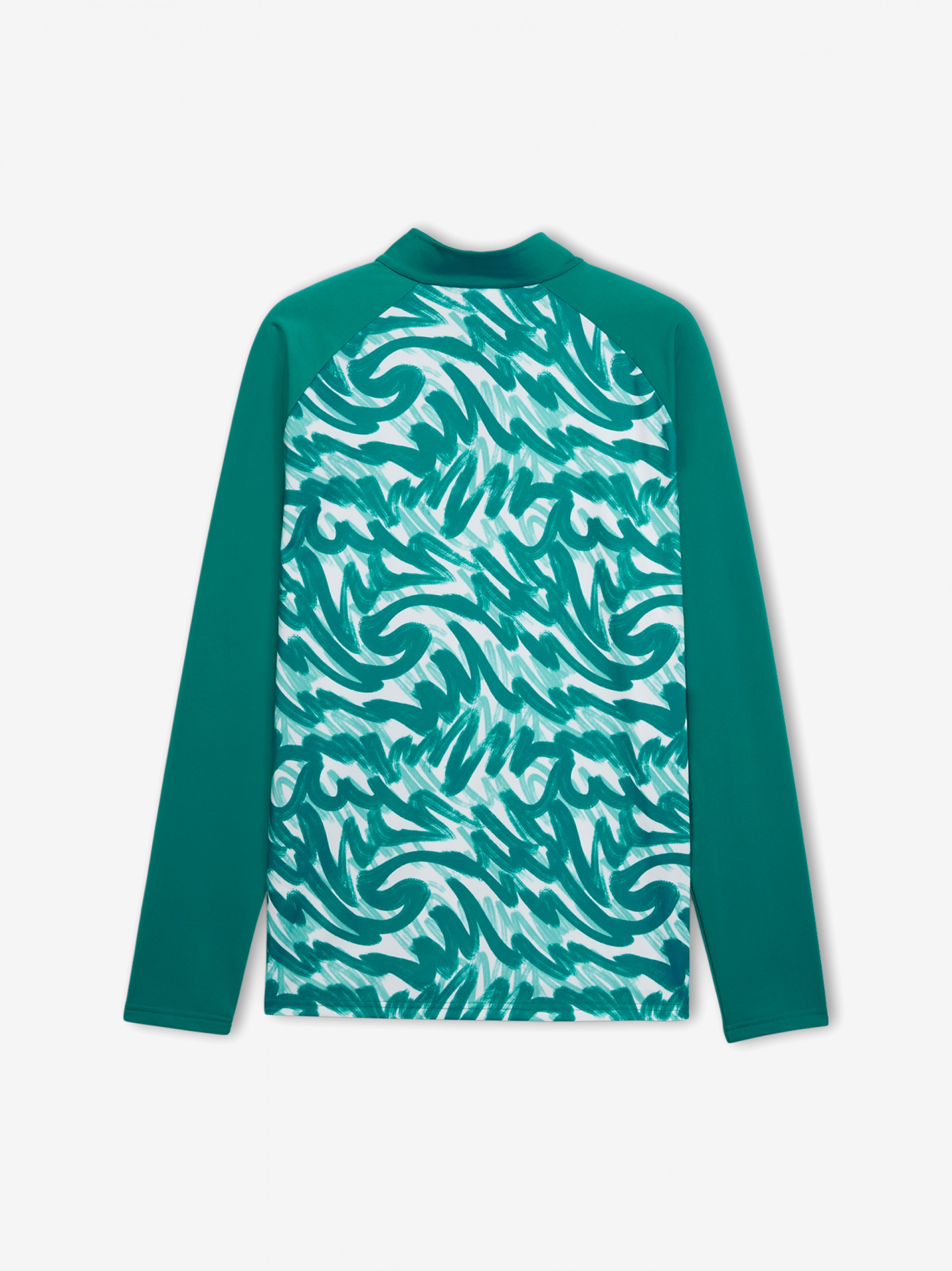 Sudadera con Cremallera de Calentamiento Puma Portugal 2026 Verde