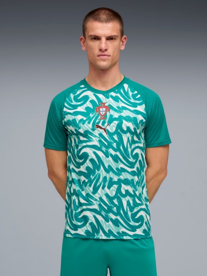 Camiseta de Calentamiento Puma Portugal 2026 Verde