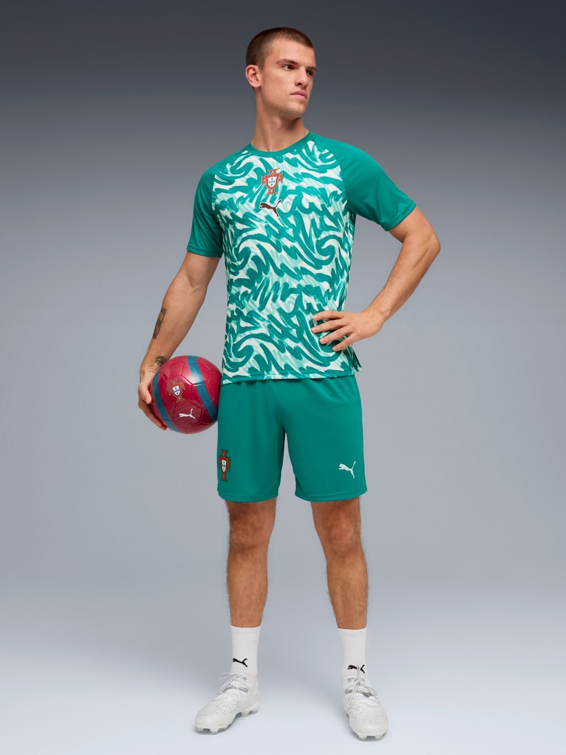 Camisola de Aquecimento Puma Portugal 2026 Verde
