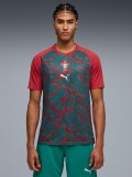 Camiseta de Calentamiento Puma Portugal 2026 Roja y Verde